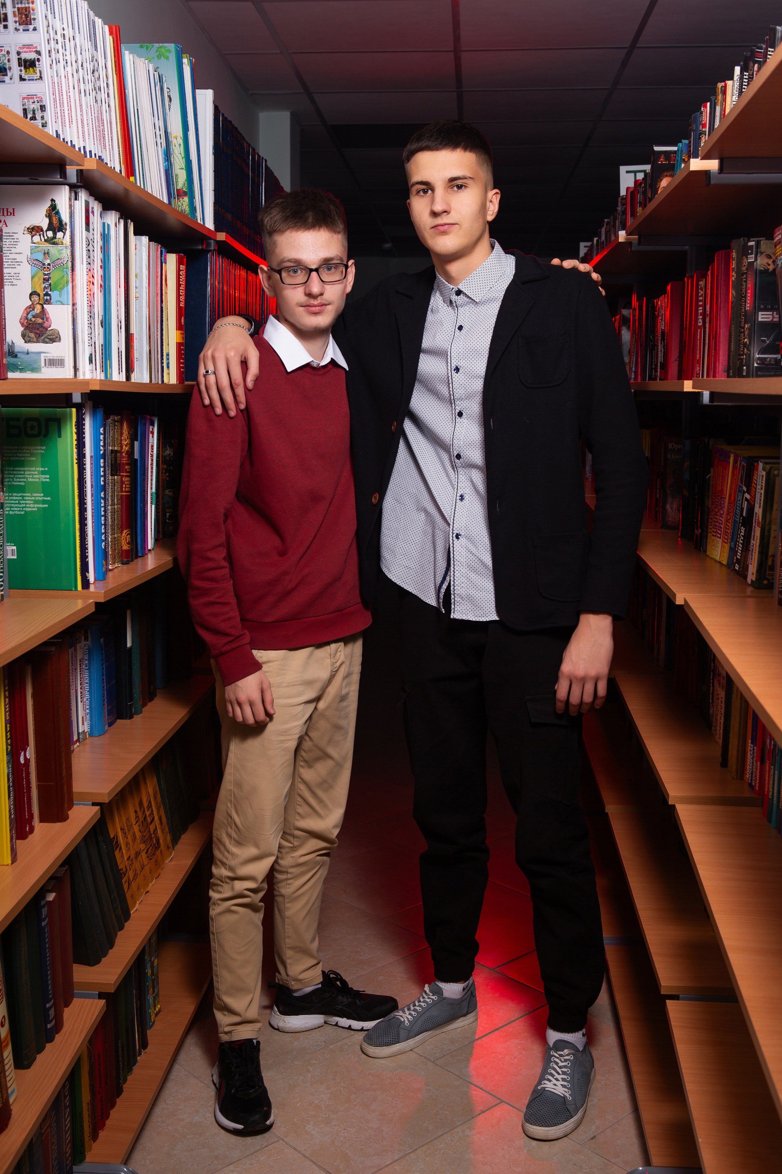 Съемка в библиотеке для 11 класса #1. Профессиональный фотограф в Мценске и Орловской области