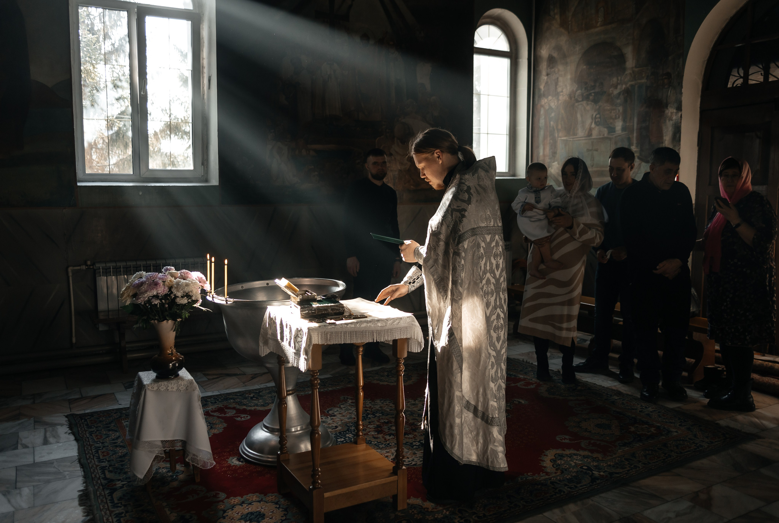 Крещение. Свадебный и семейный фотограф в Омске Евгения Хакимова