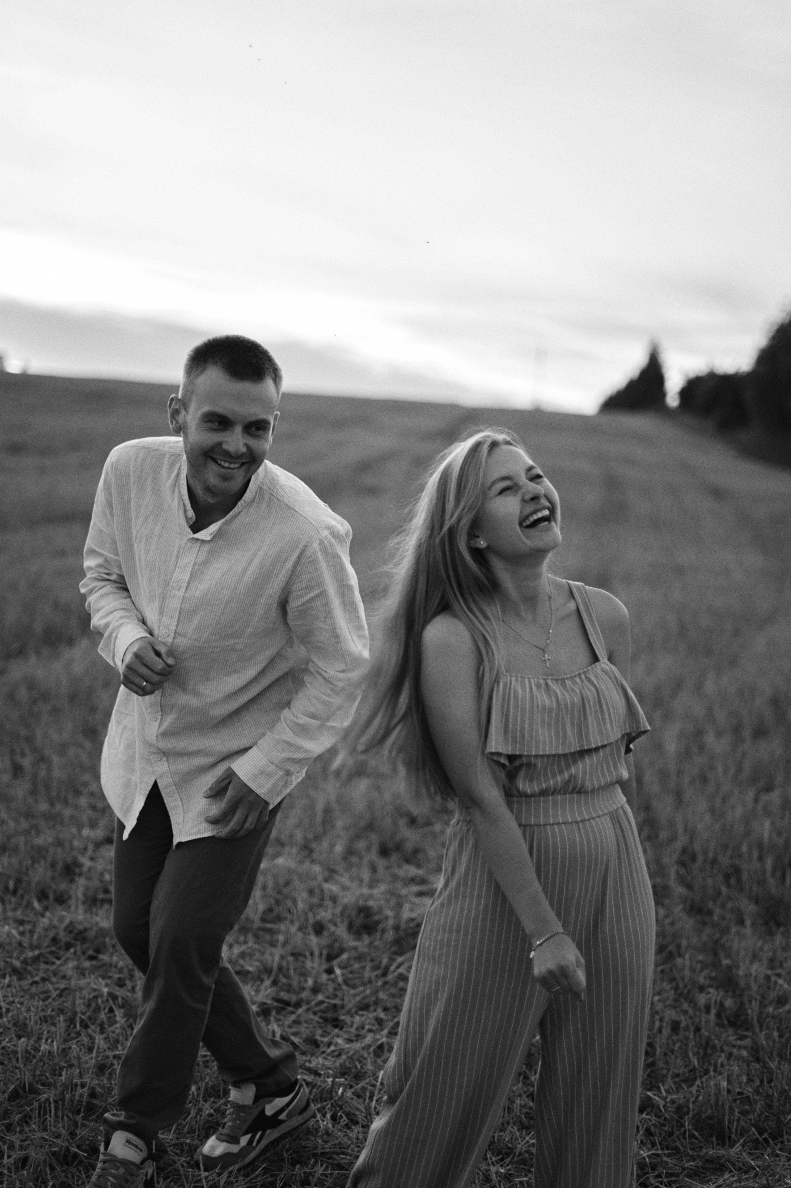 Август, поле и много смеха. Фотограф Киров Анжелика Некрасова