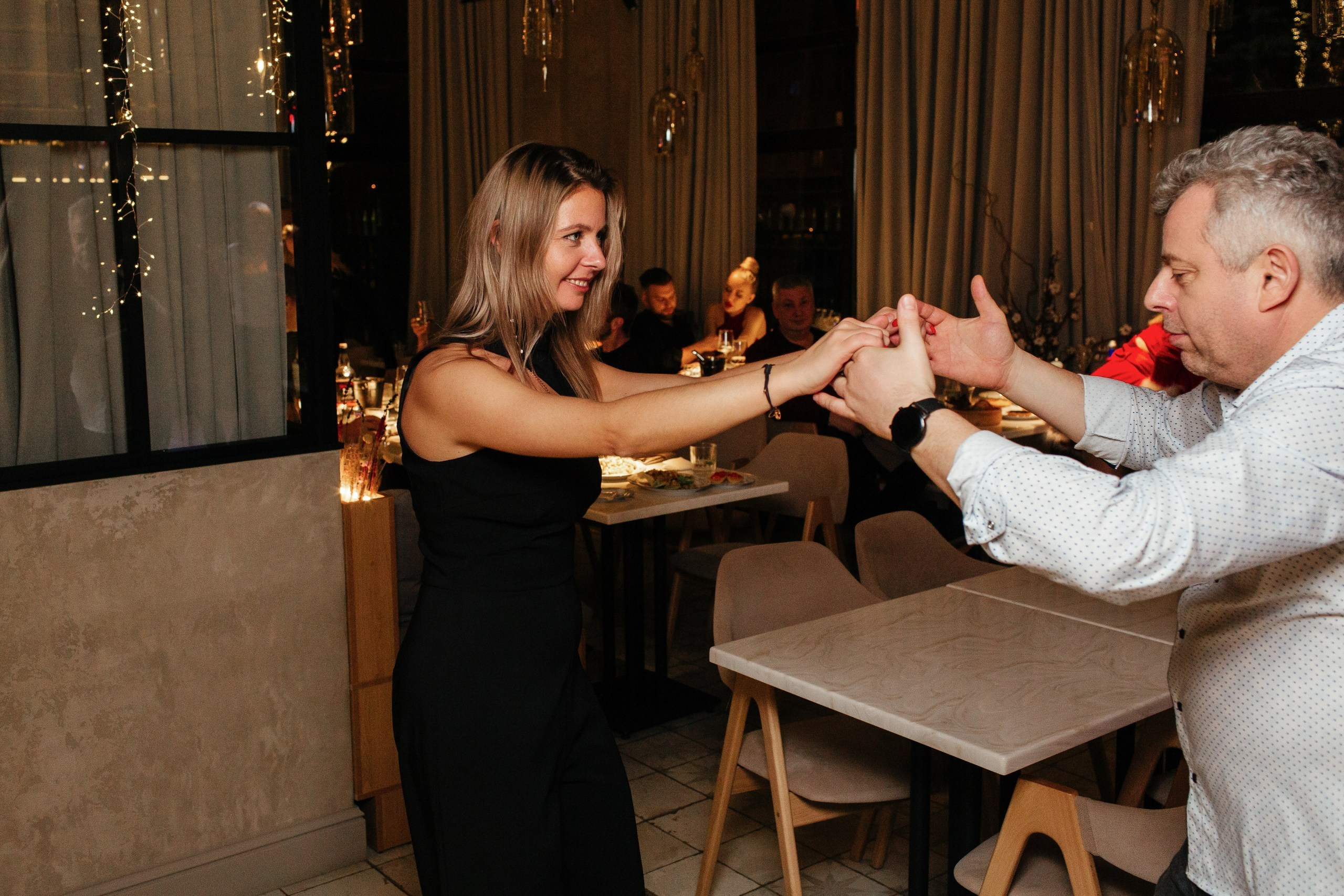 Новый год в ресторане Settlers. Фотограф Алексей Солопов