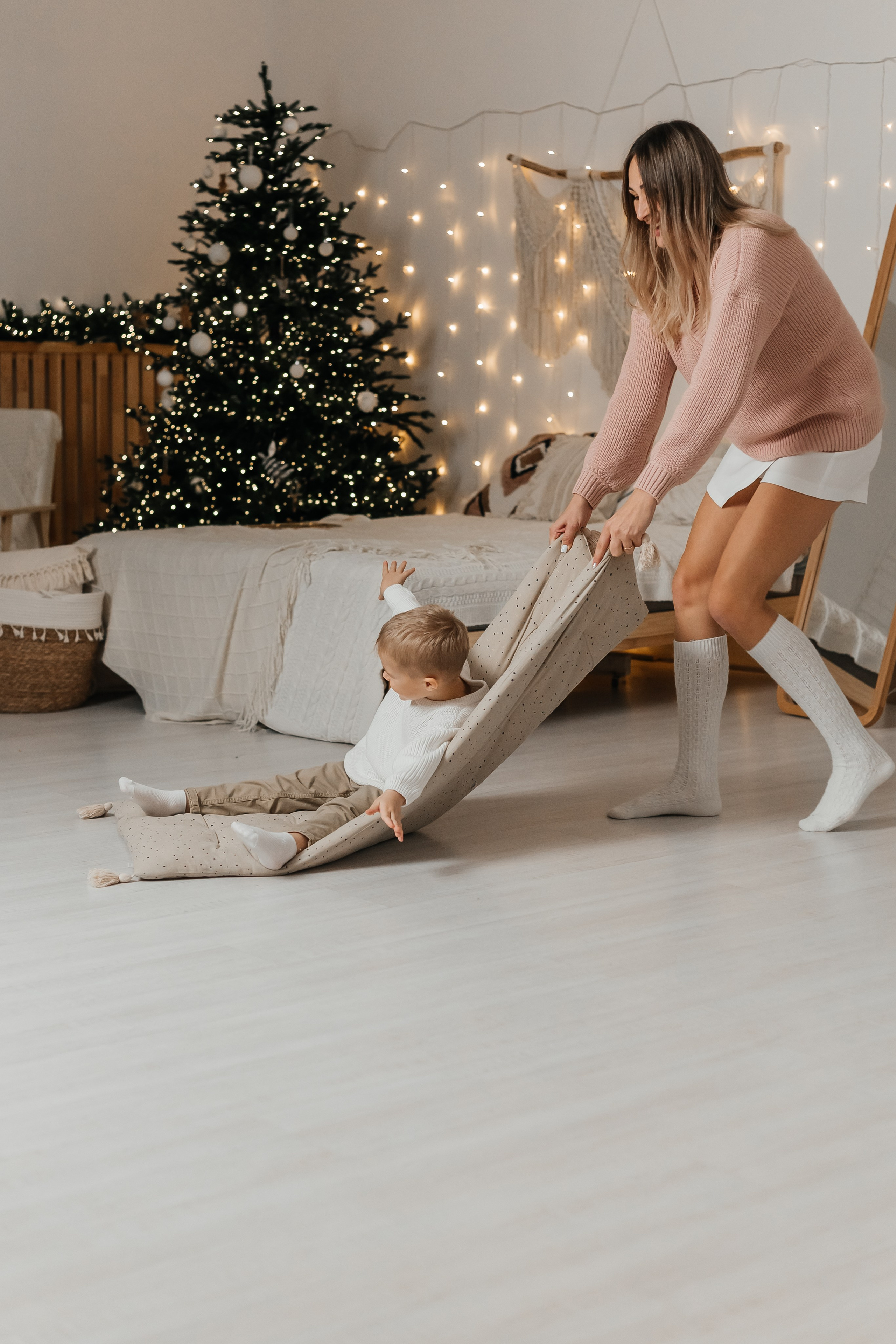 Семейная фотосессия. Фотостудия «Лайм». Фотограф Мария Новоселова. Сургут