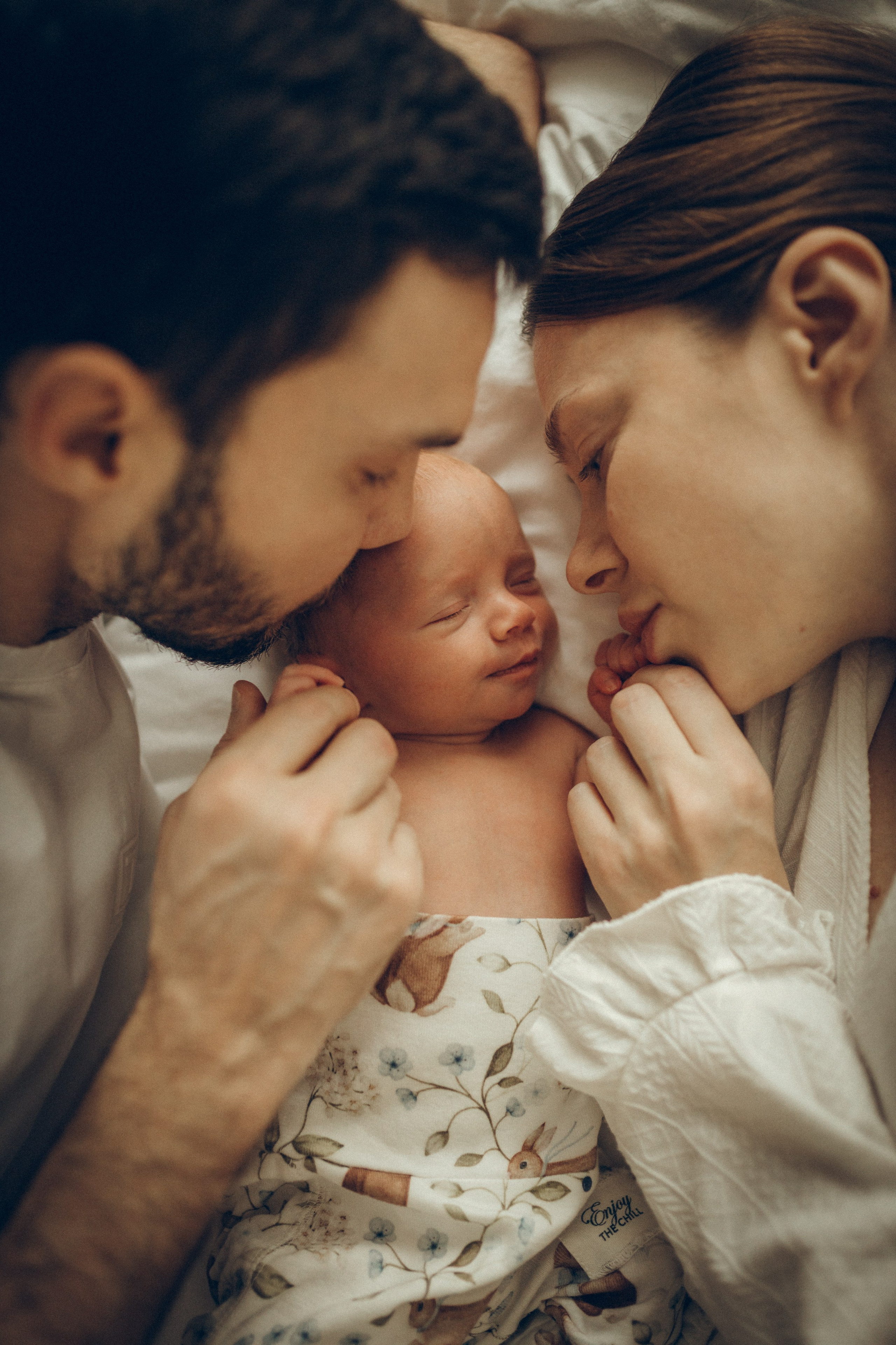 Вика, Леша и Алиса. Семейный фотограф и фотограф на роды в Ростове-на-Дону Мухина Виктория