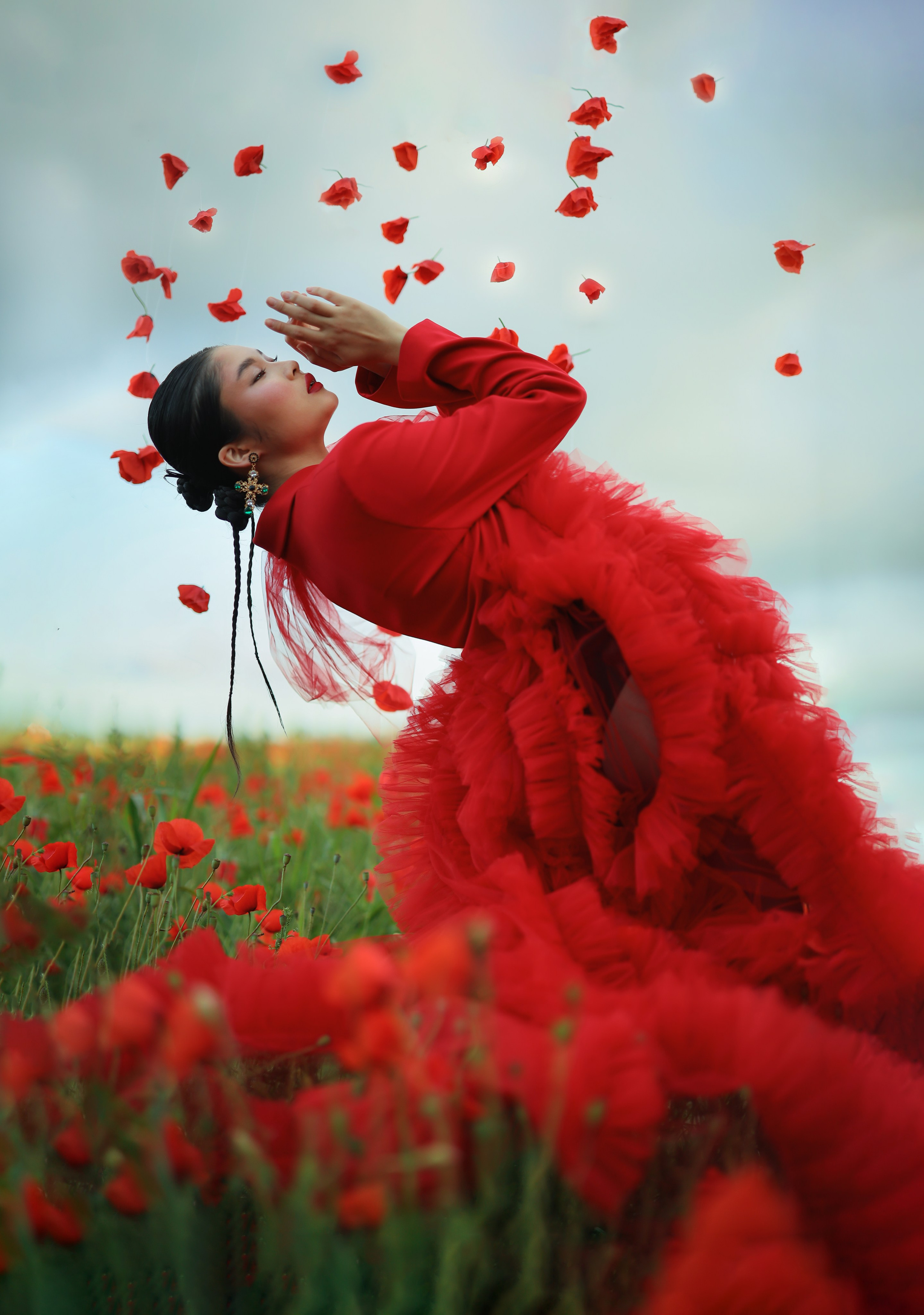 Фотосессия в маковом поле. Свадебный и семейный фотограф в Абхазии Жанна Соснина