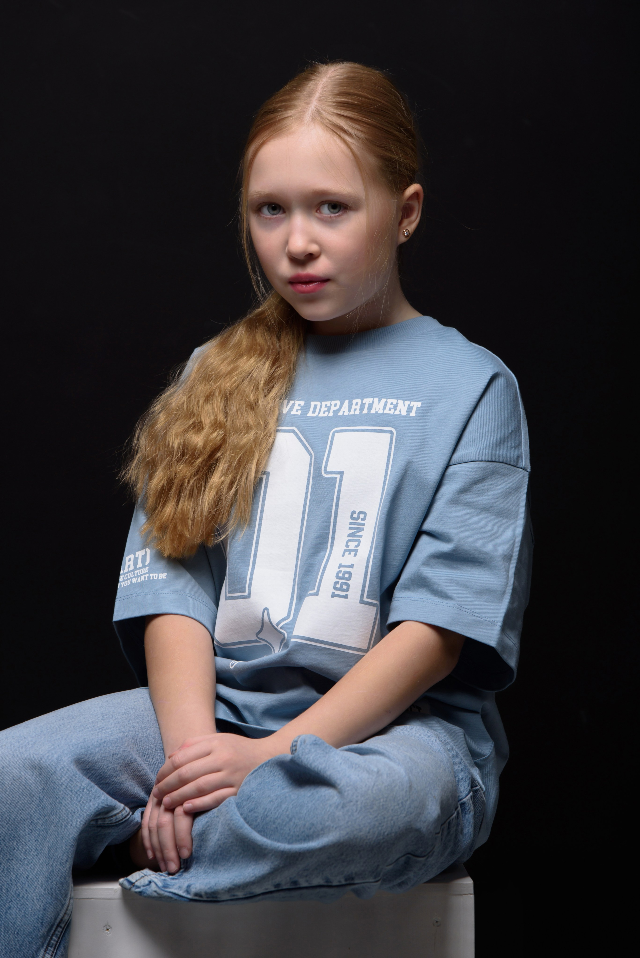 Детская фотосессия в циклораме в Иркутске