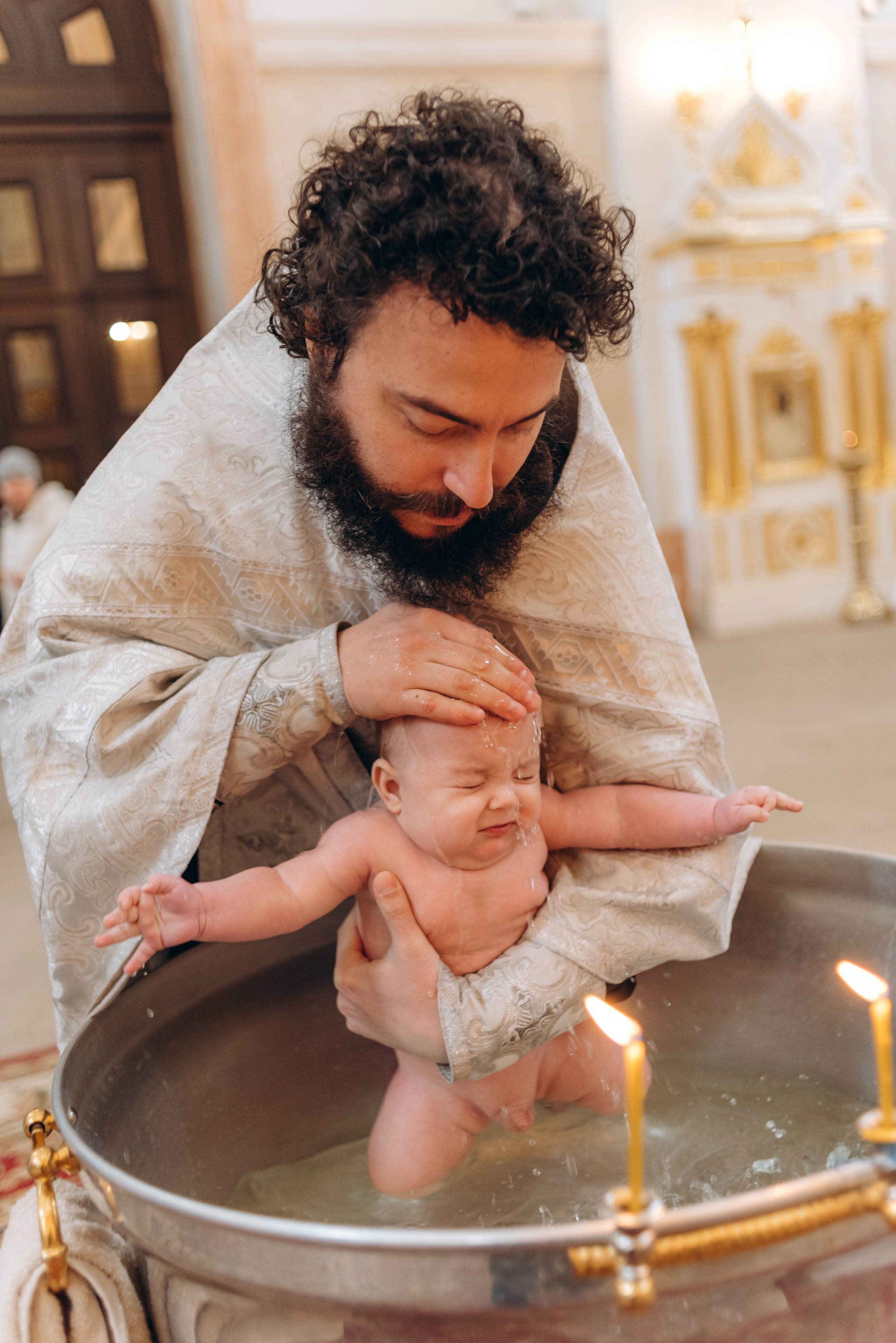 Крещение. Фотограф Кирилл Друлин