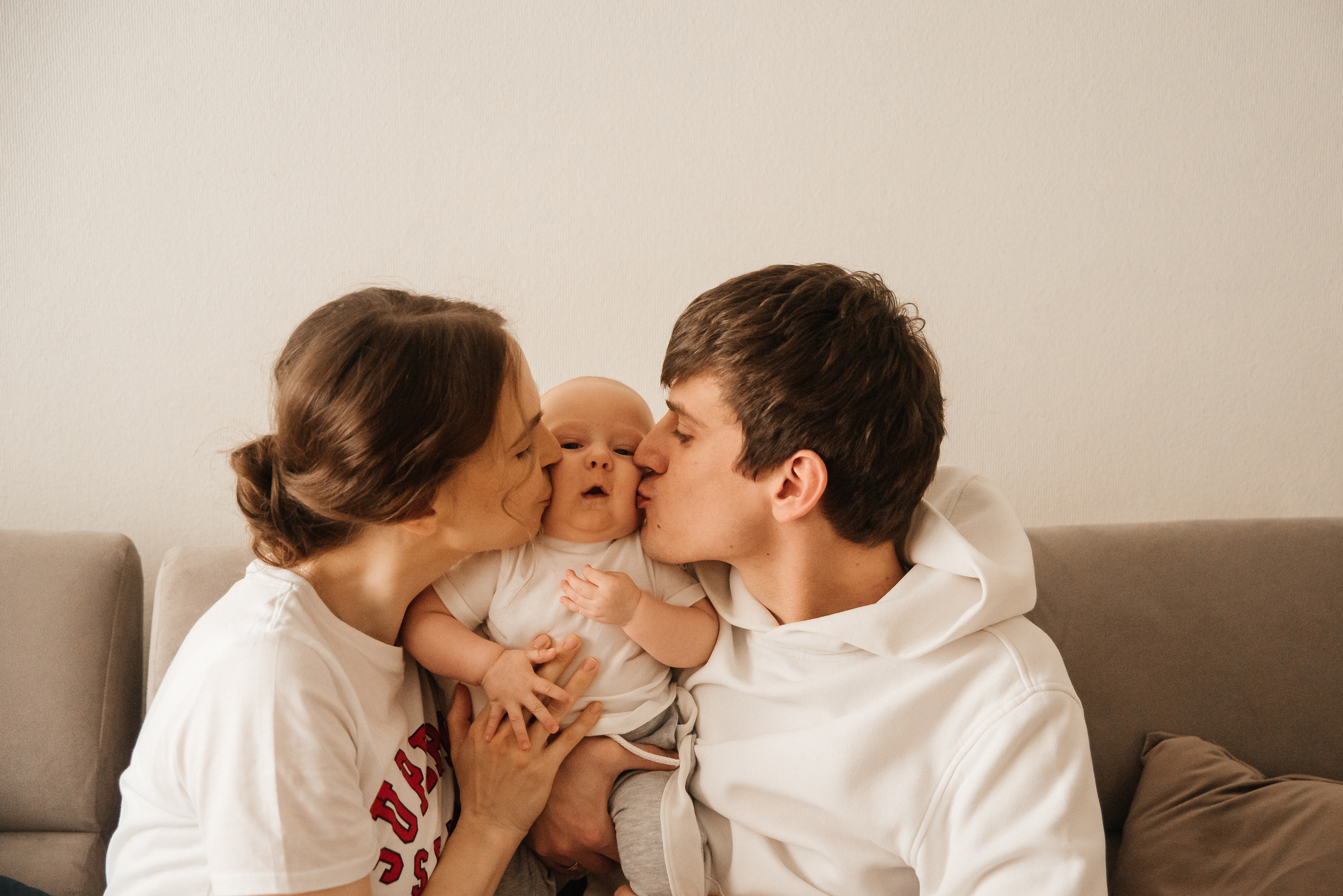 Андрей, Аня и Саша. Свадебный и семейный фотограф в городе Смоленске