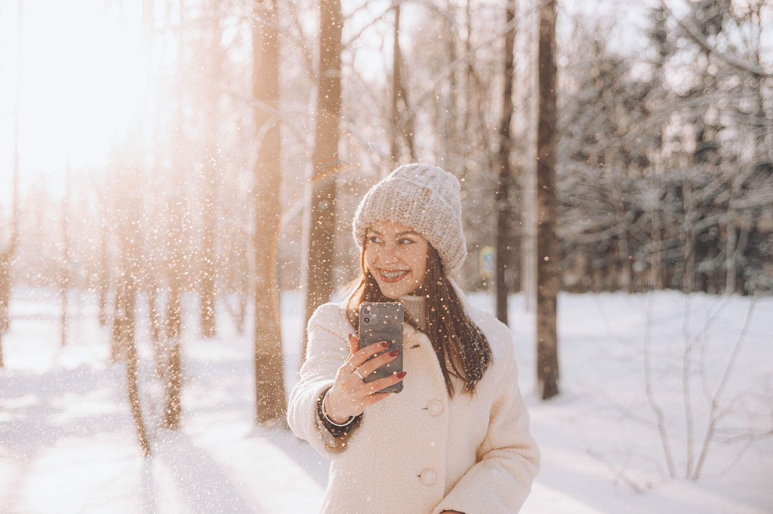 Анюта (зимняя история). Свадебный и семейный фотограф в городе Смоленске
