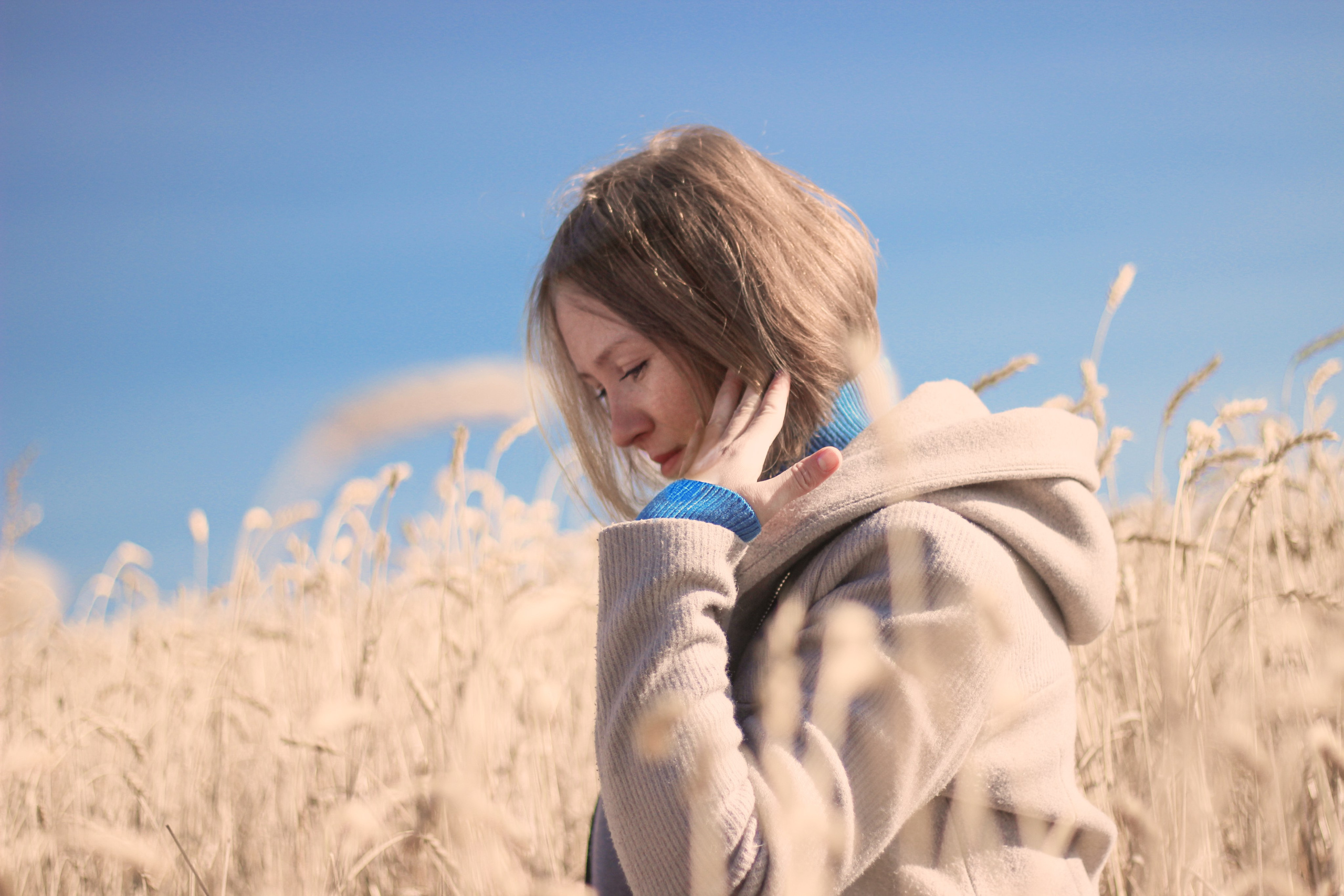 Пшеничное поле — Анастасия. Фотограф Юлия Левандовская, п.Ясногорск