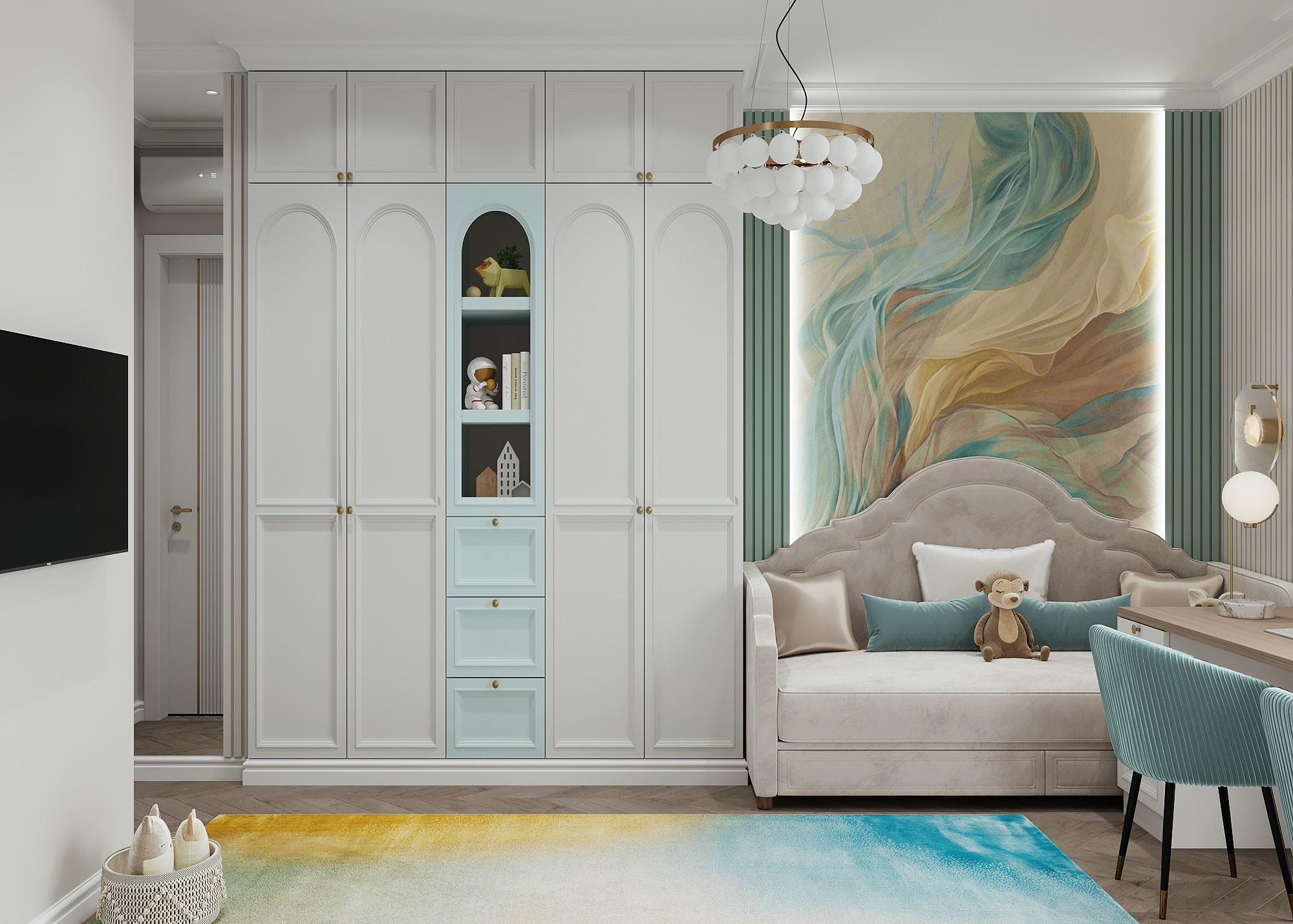 ЖК СКОЛКОВО. Irina Balykina — Interior 3D Visualisation
