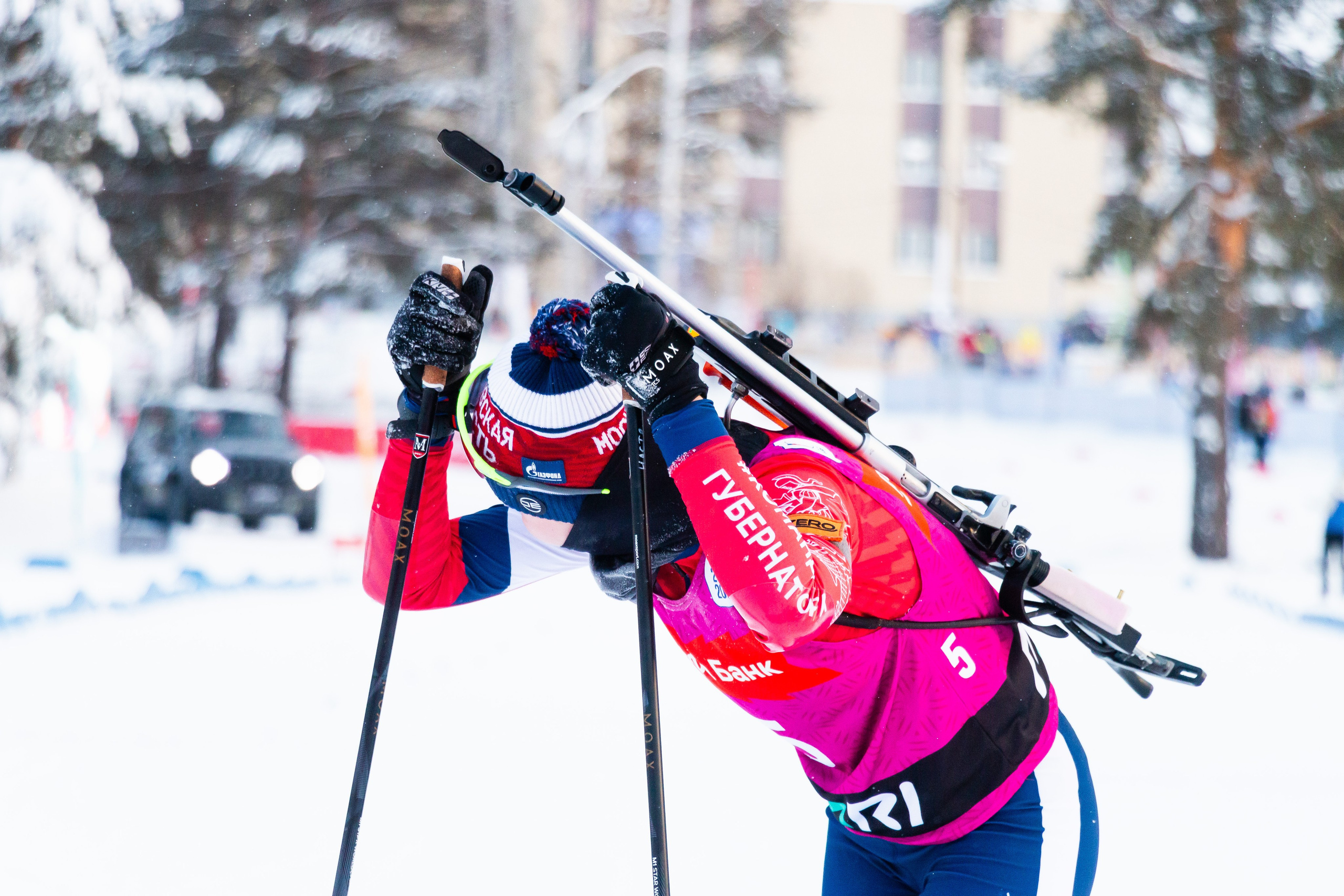 Ижевская винтовка 55. Спринт. Олег Романов. Мастер фото по спорту
