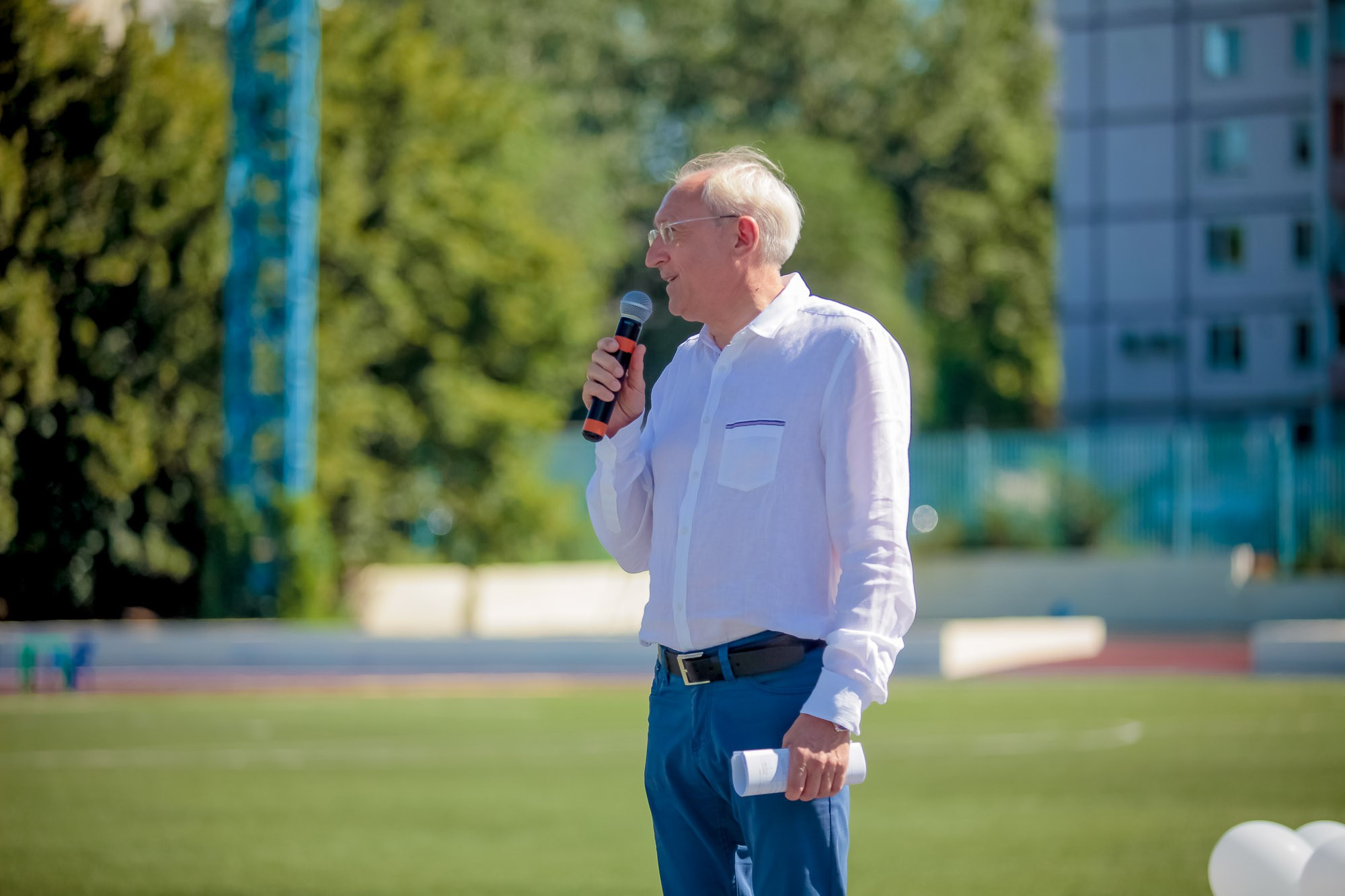 День Физкульт. Максим Матвийченко и Виктория Басова профессионалы своего дела