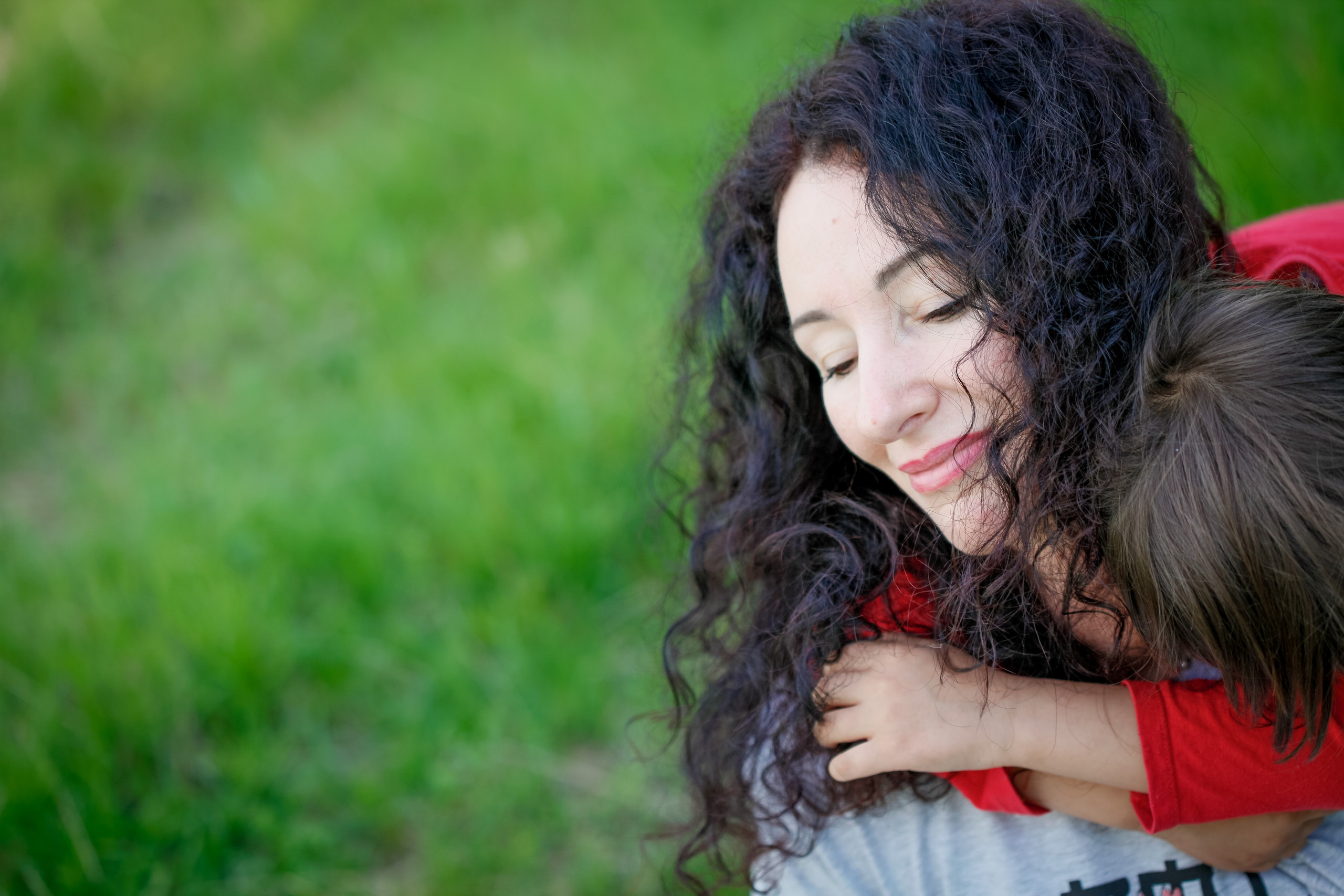 Лиля и дети. Семейная фотосессия дома. Фотограф в Крыму