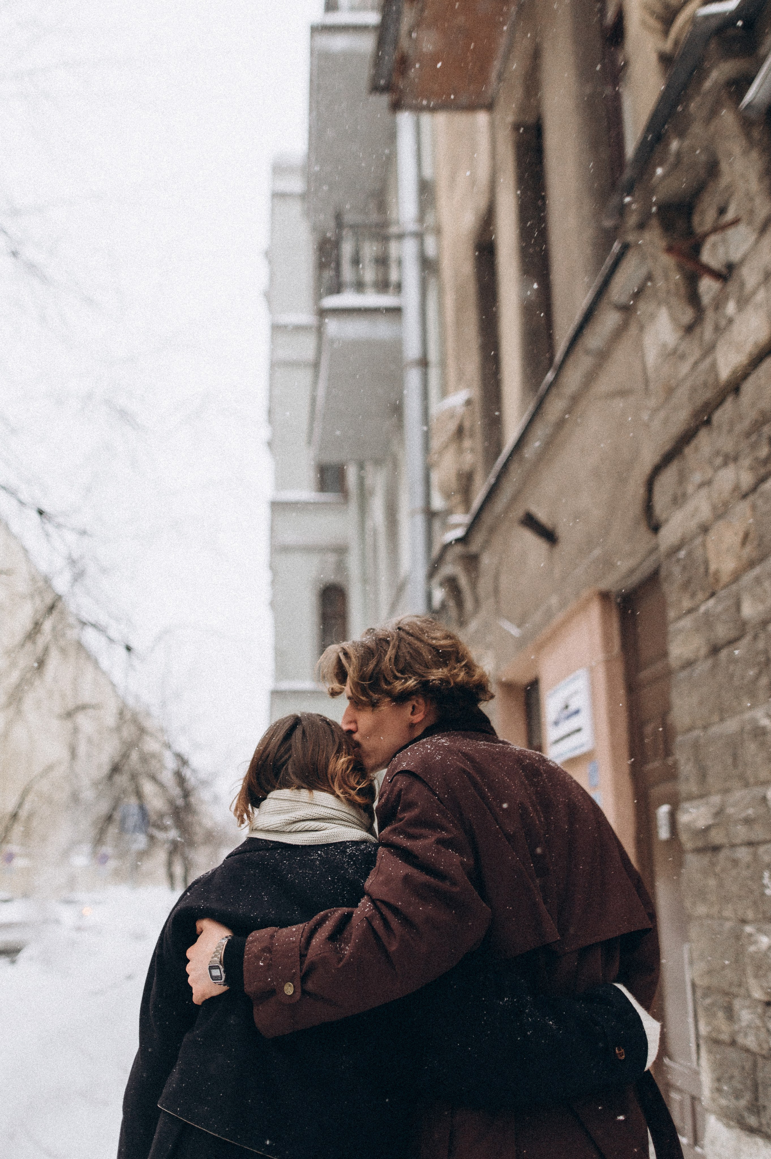 Снежная лав стори. Фотограф ПИТЕР СПБ Надежда Баранова