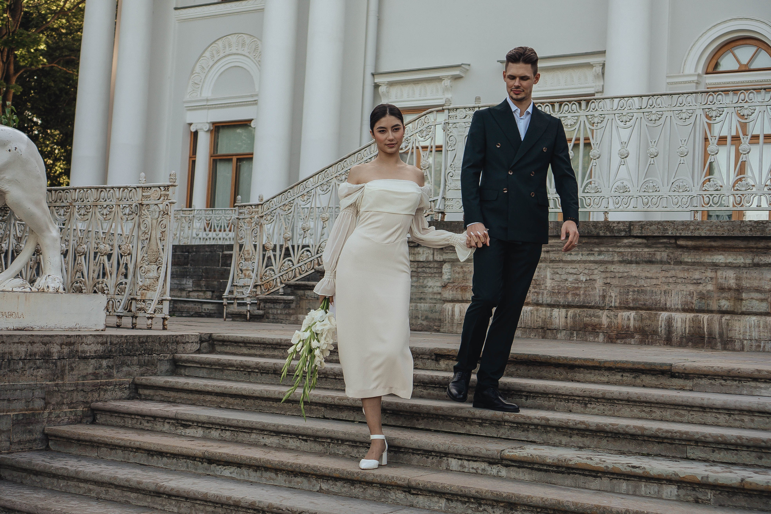 СВАДЕБНАЯ СЬЕМКА НА РАССВЕТЕ НА ЕЛАГИНОМ ОСТОРОВЕ. Профессиональный фотограф, Санкт-Петербург — Виктория Богомолова