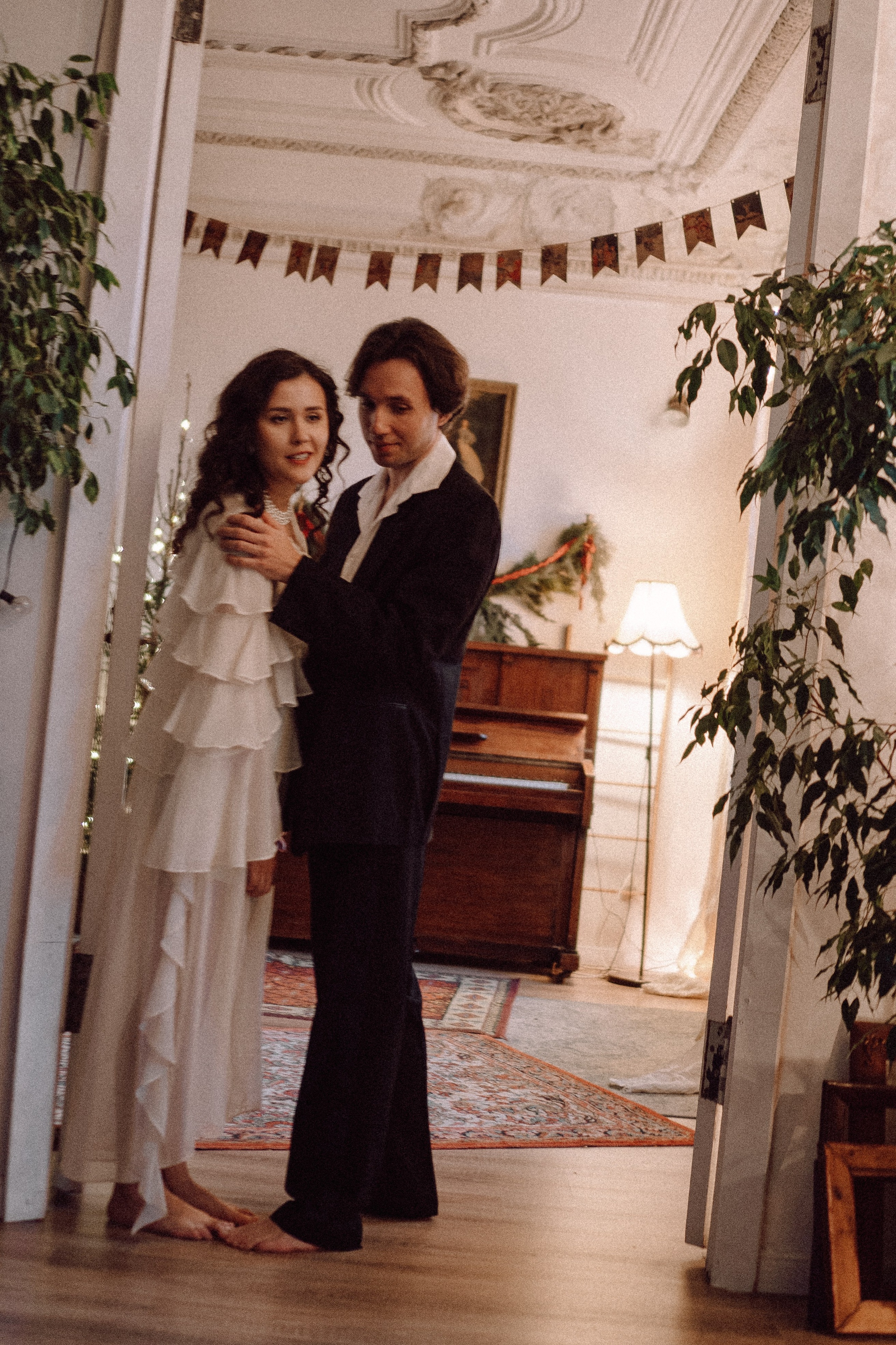 УТРО ЖЕНИХА И НЕВЕСТЫ В ФОТОСТУДИИ И ОСНОВНАЯ ФОТОСЕСИСИЯ ЗИМОЙ. Профессиональный фотограф, Санкт-Петербург — Виктория Богомолова