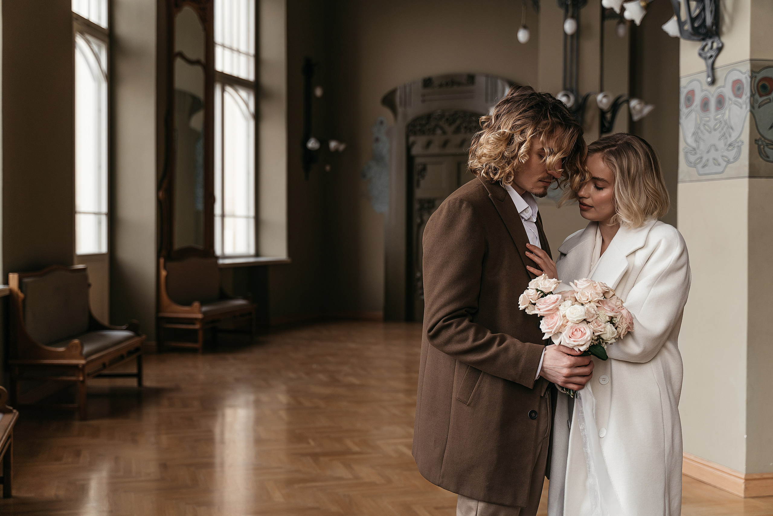 Love story Витебский вокзал. Свадебный фотограф