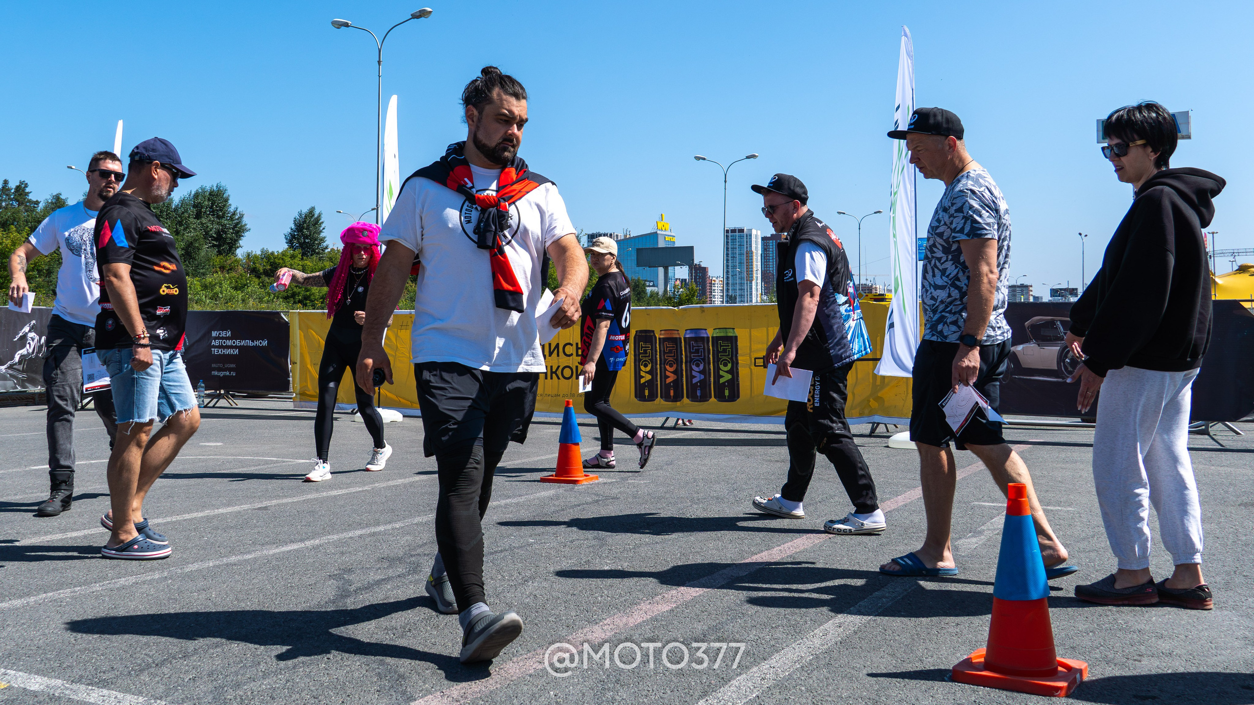 Motogymkhana CUP 1 Ekat 2025. Moto377