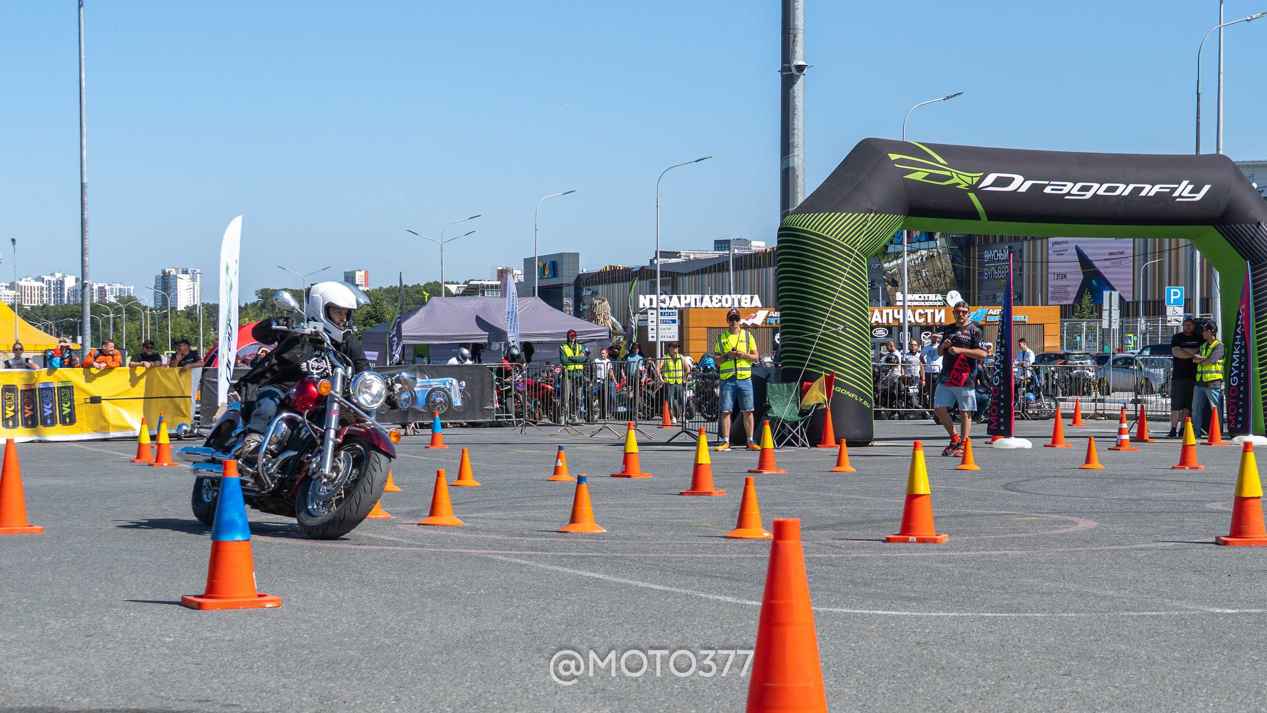Motogymkhana CUP 1 Ekat 2025. Moto377