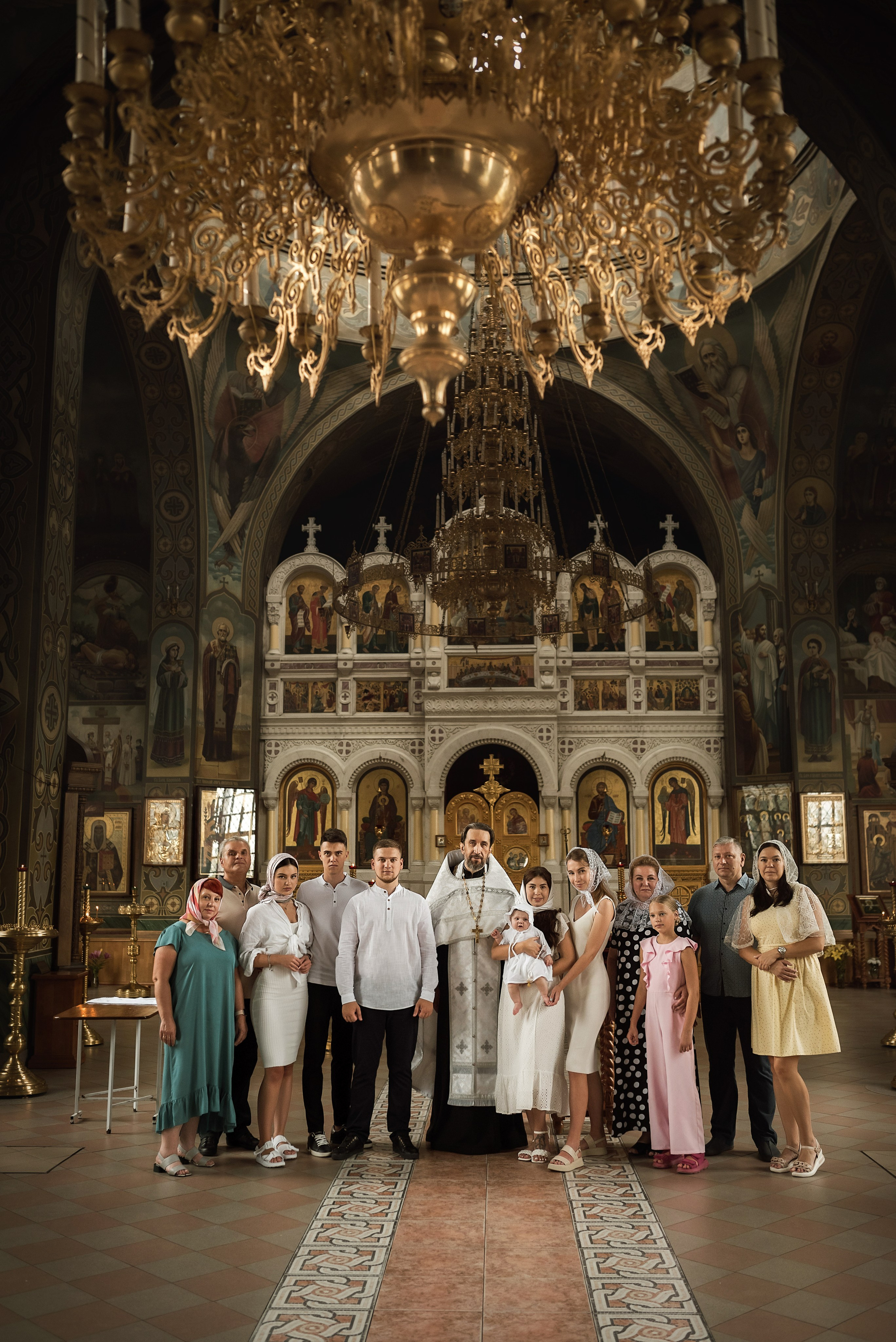 Крещение Марии Храм Преполовения Пятидесятницы. Семейный фотограф в Ростове-на-Дону Татьяна Литвинова