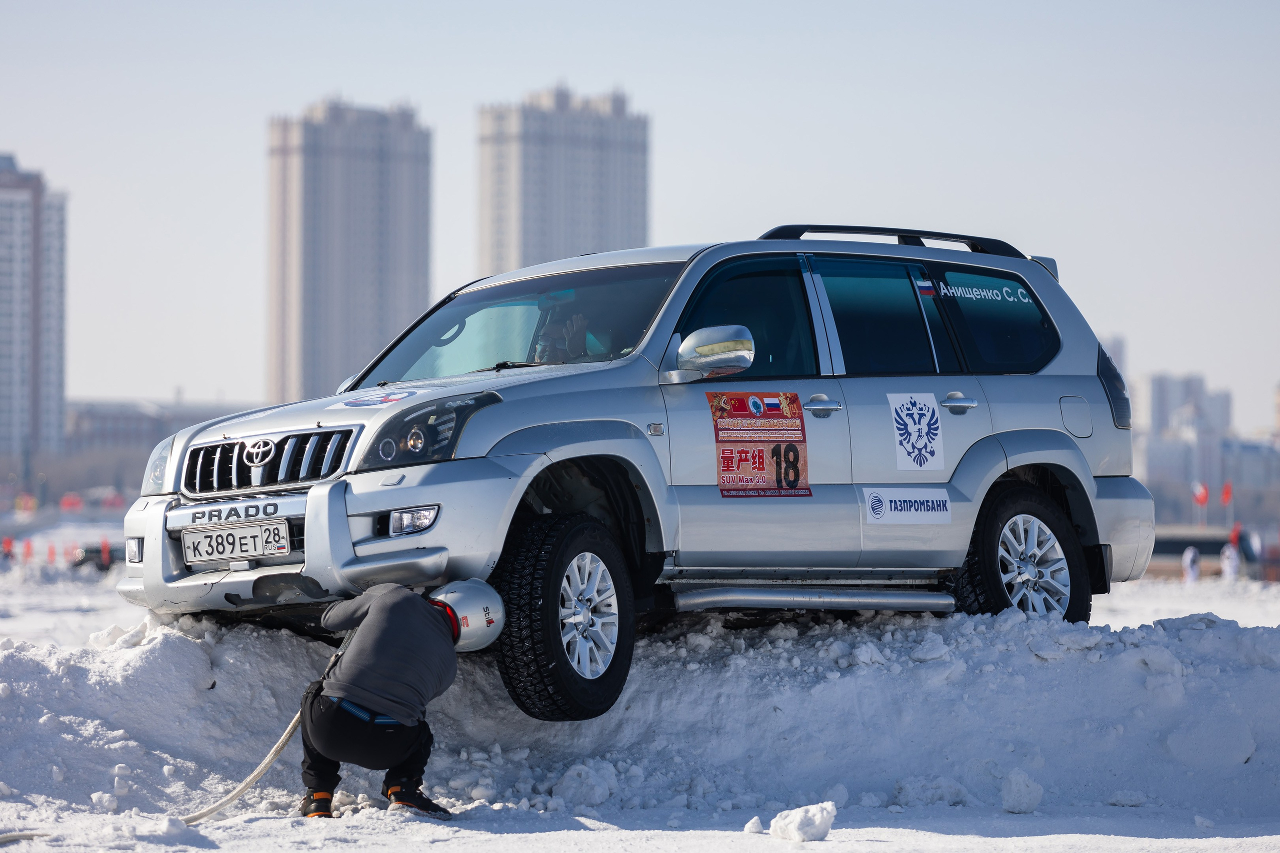 Гонки на Амуре (Россия — Китай). День 2. Фотограф Эдуард Глок в г. Благовещенске Амурской области