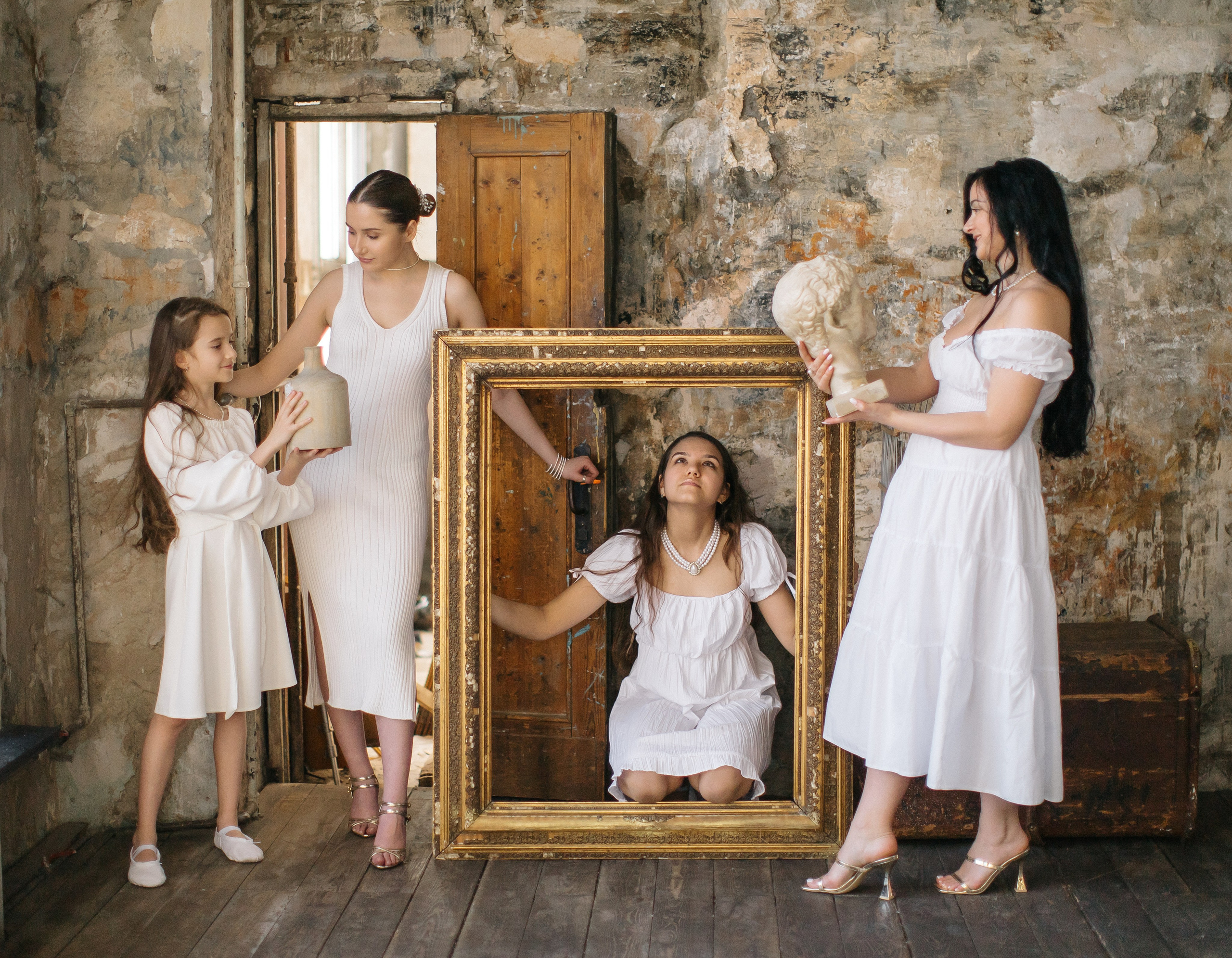 Семейная фотосессия. Фотограф текстиля в Москве Ольга Иванова