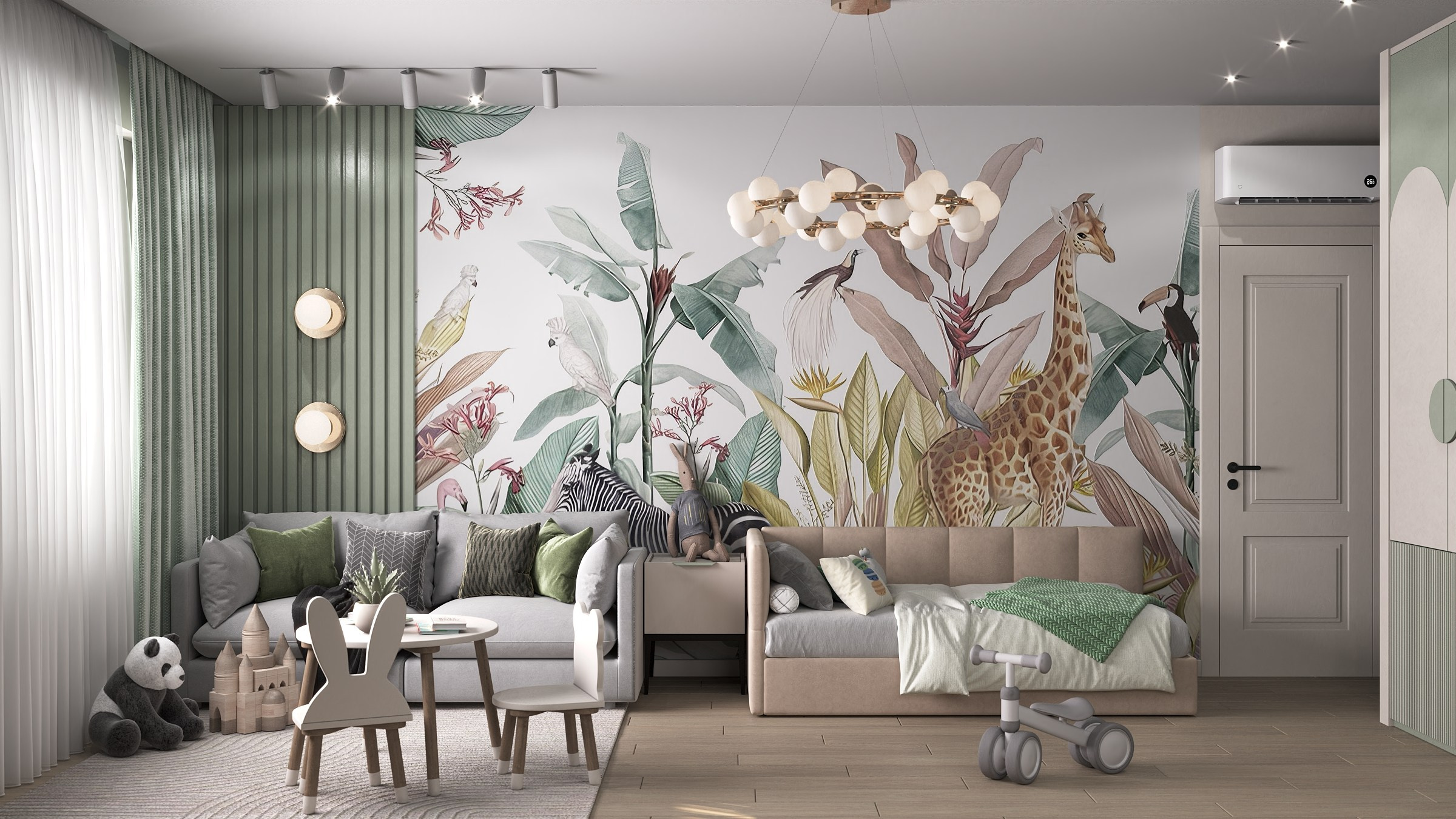 Г. Копейск ЖК Славный 96 м². БК студия дизайна интерьера