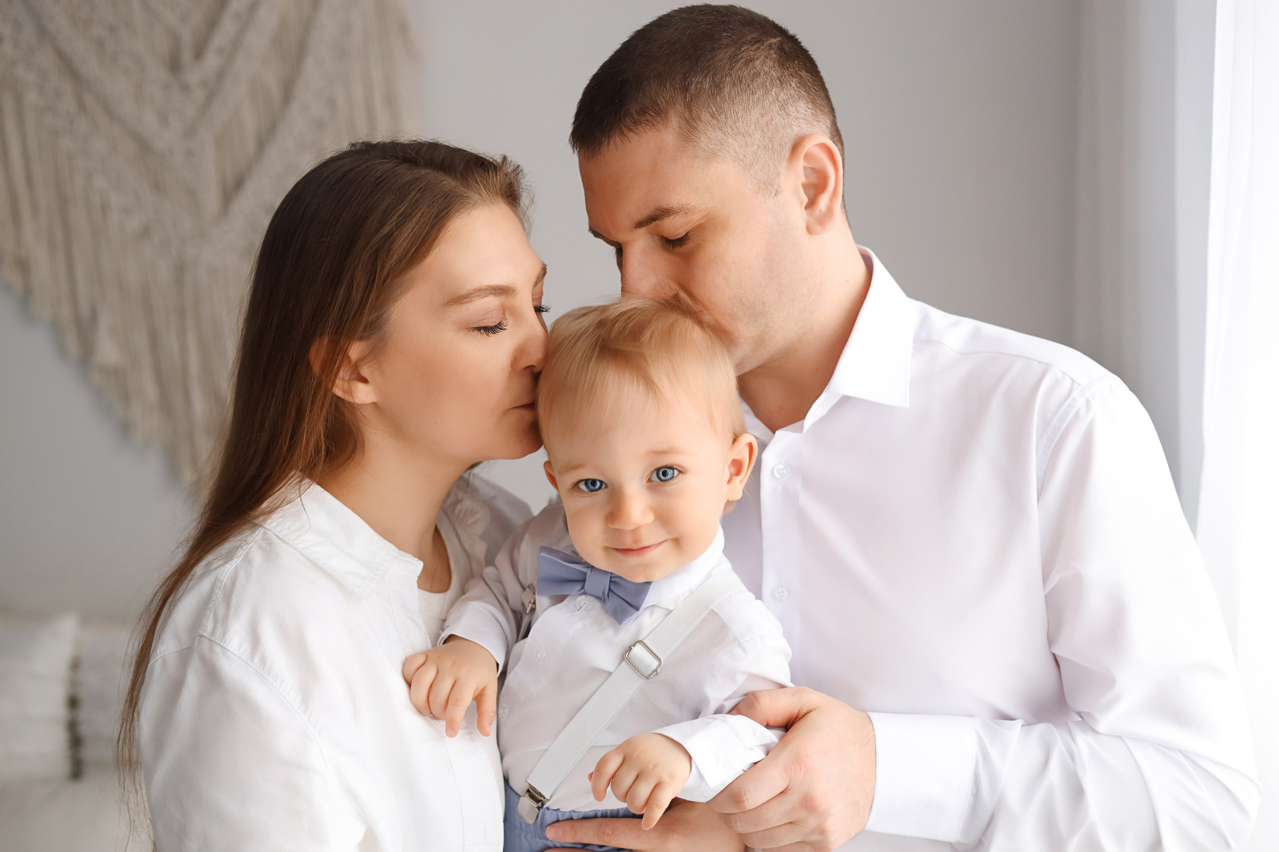 Кириллу 1 годик. Фотограф новорожденных Москва. Ньюборн фотограф Москва