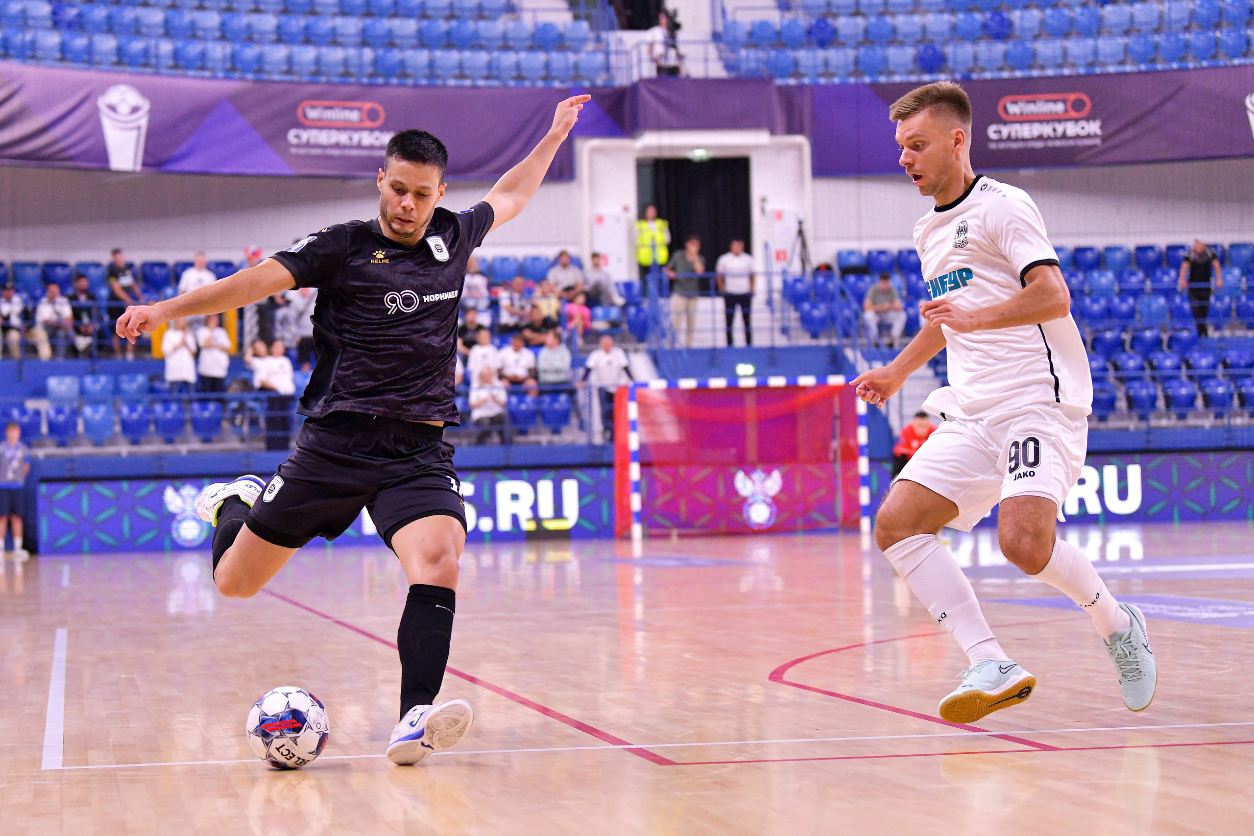Winline Суперкубок России по футзалу 2024/25 МФК «Норильский никель» vs МФК «Тюмень». Полуфинал 24.08.2024 ВА «Динамо», г. Москва. Свой взгляд через объектив