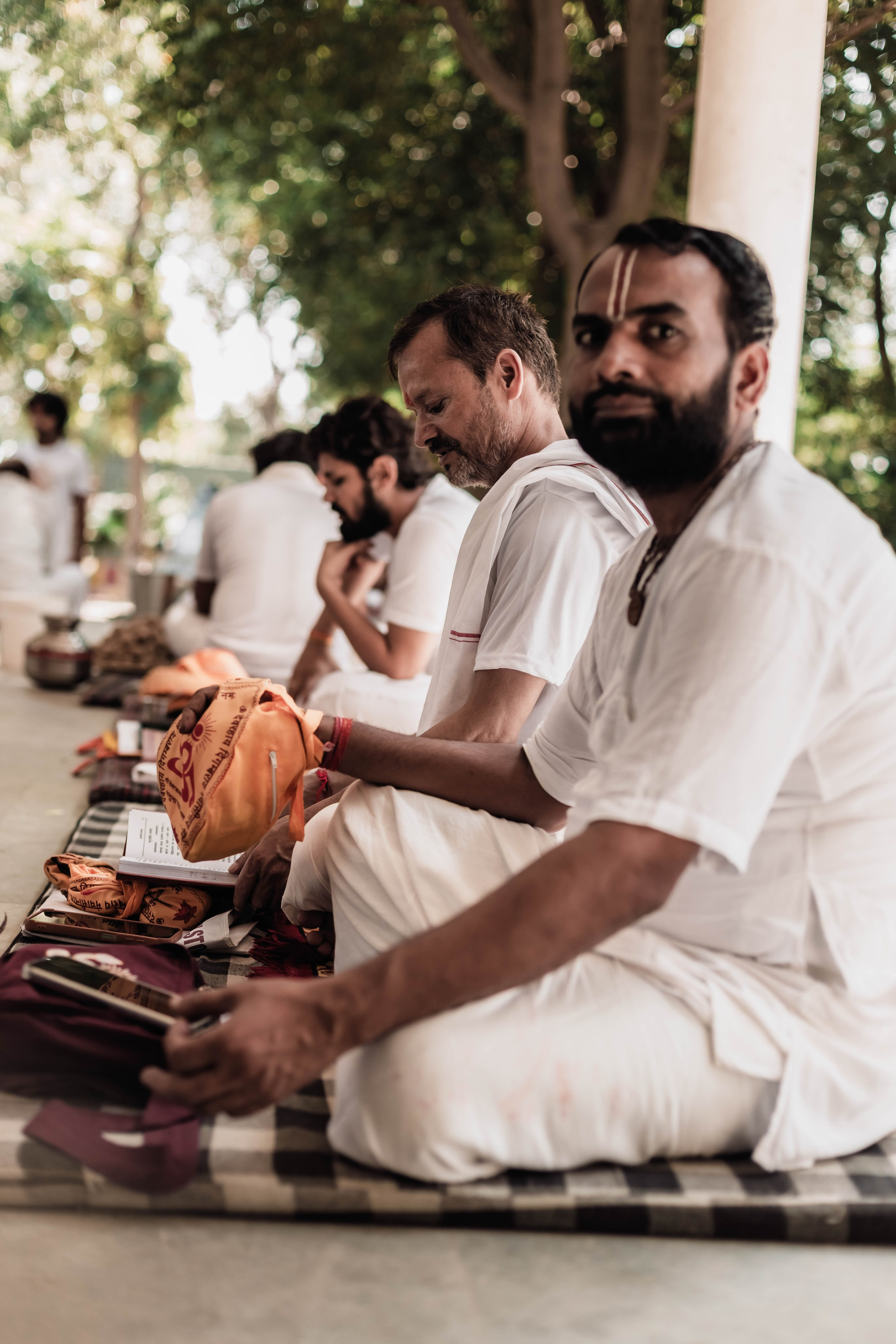 Pitri Paksha yagyas & poojas Devraha Baba ji ashram. Mariam Bagdasaryan