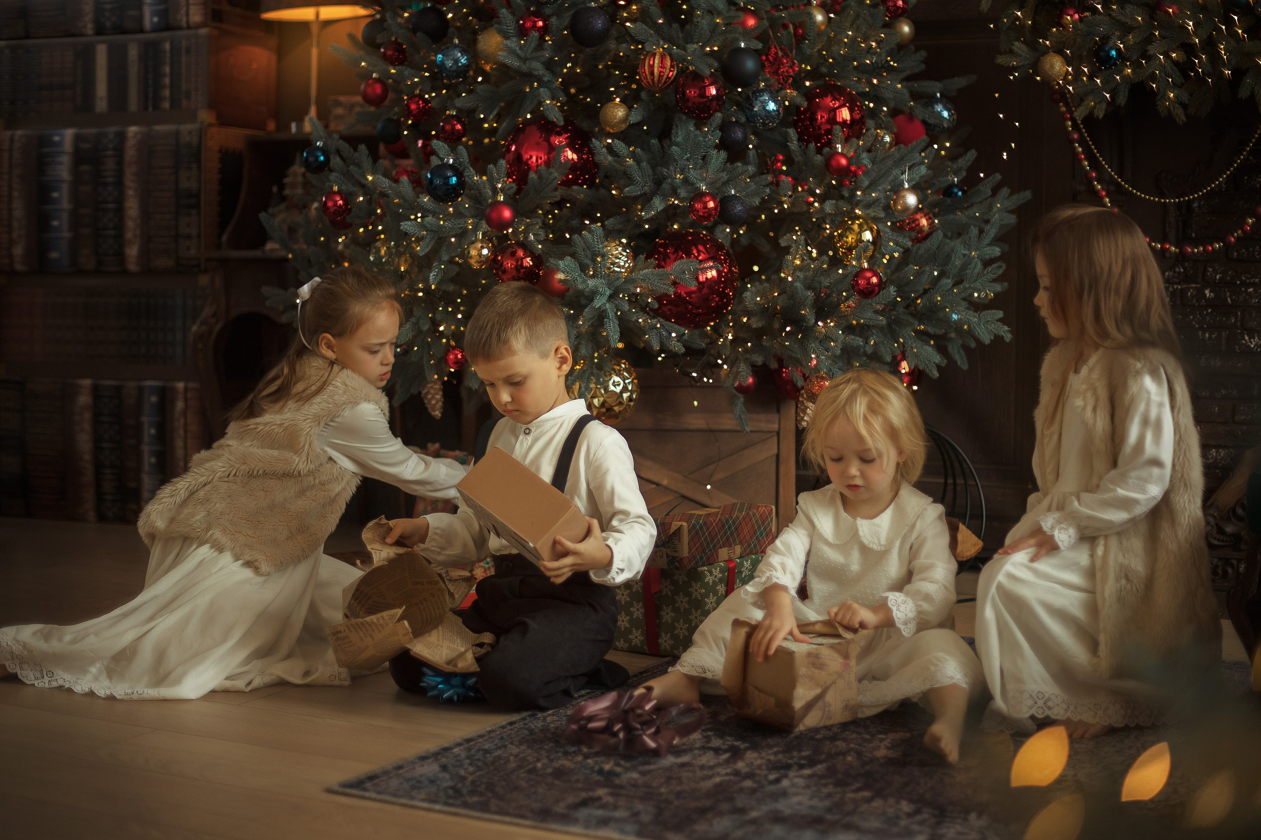Новогоднее утро. Семейный и детский фотограф в Крыму Екатерина Швец