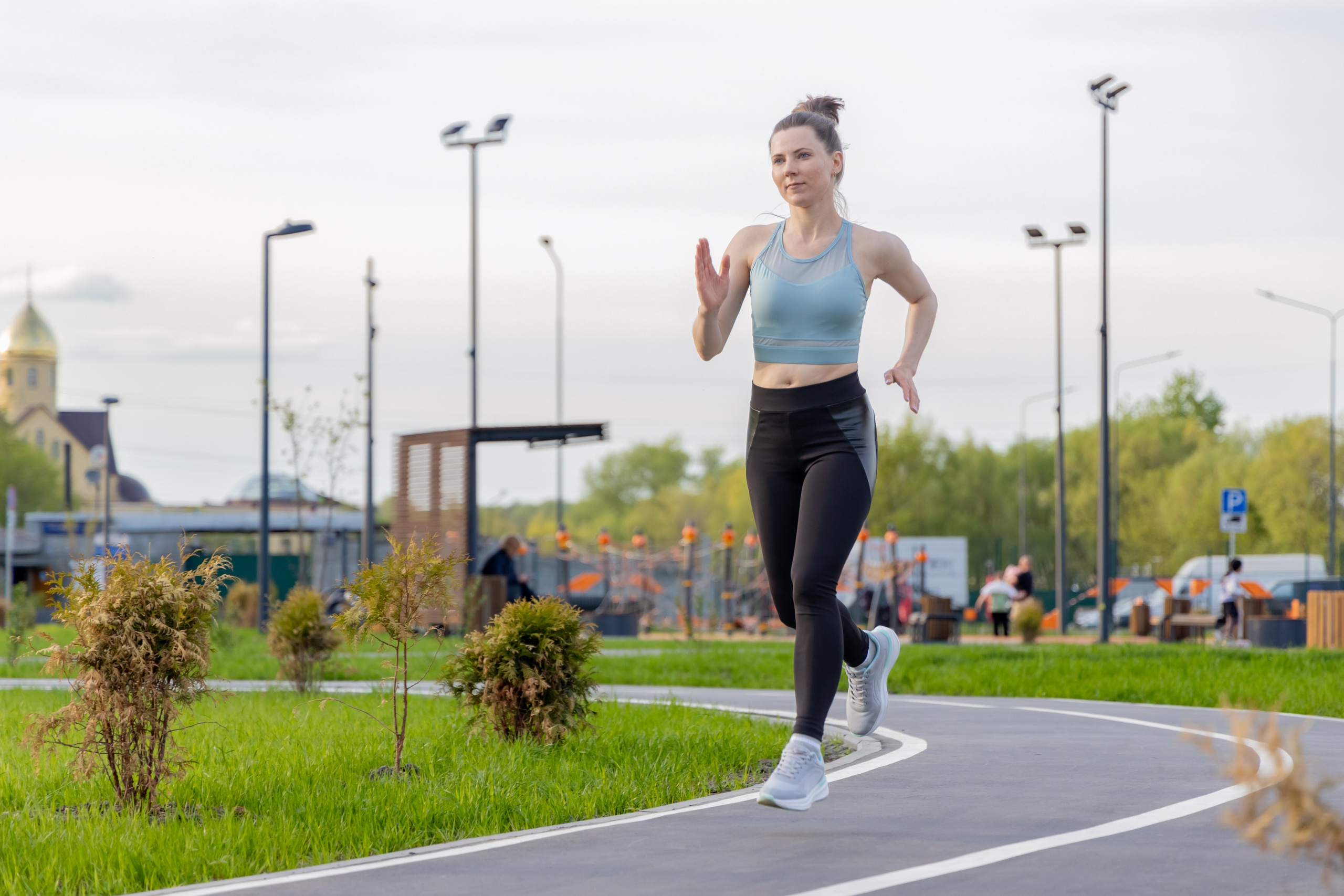 Фотосессия в стиле спорт #2 — Модель Ирина Елисеева. Репортажный, семейный и студийный фотограф в Москве Демин Алексей