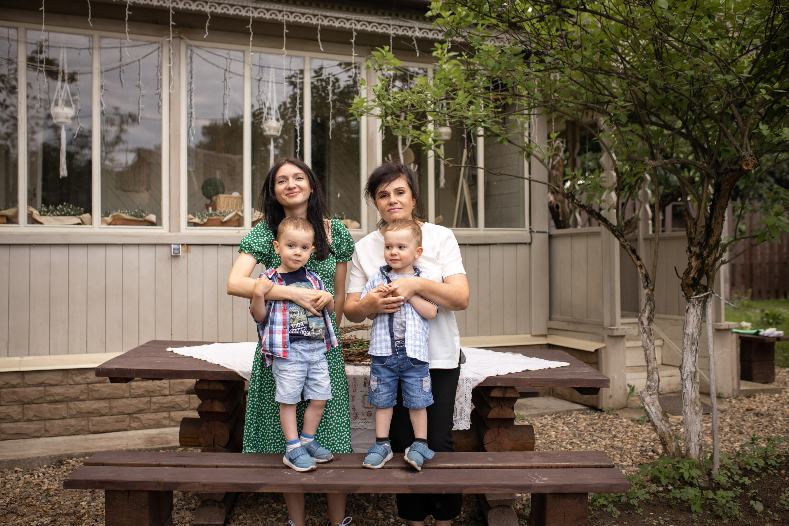 Семейная фотосессия на даче. Фотограф в Железнодорожном и Балашихе