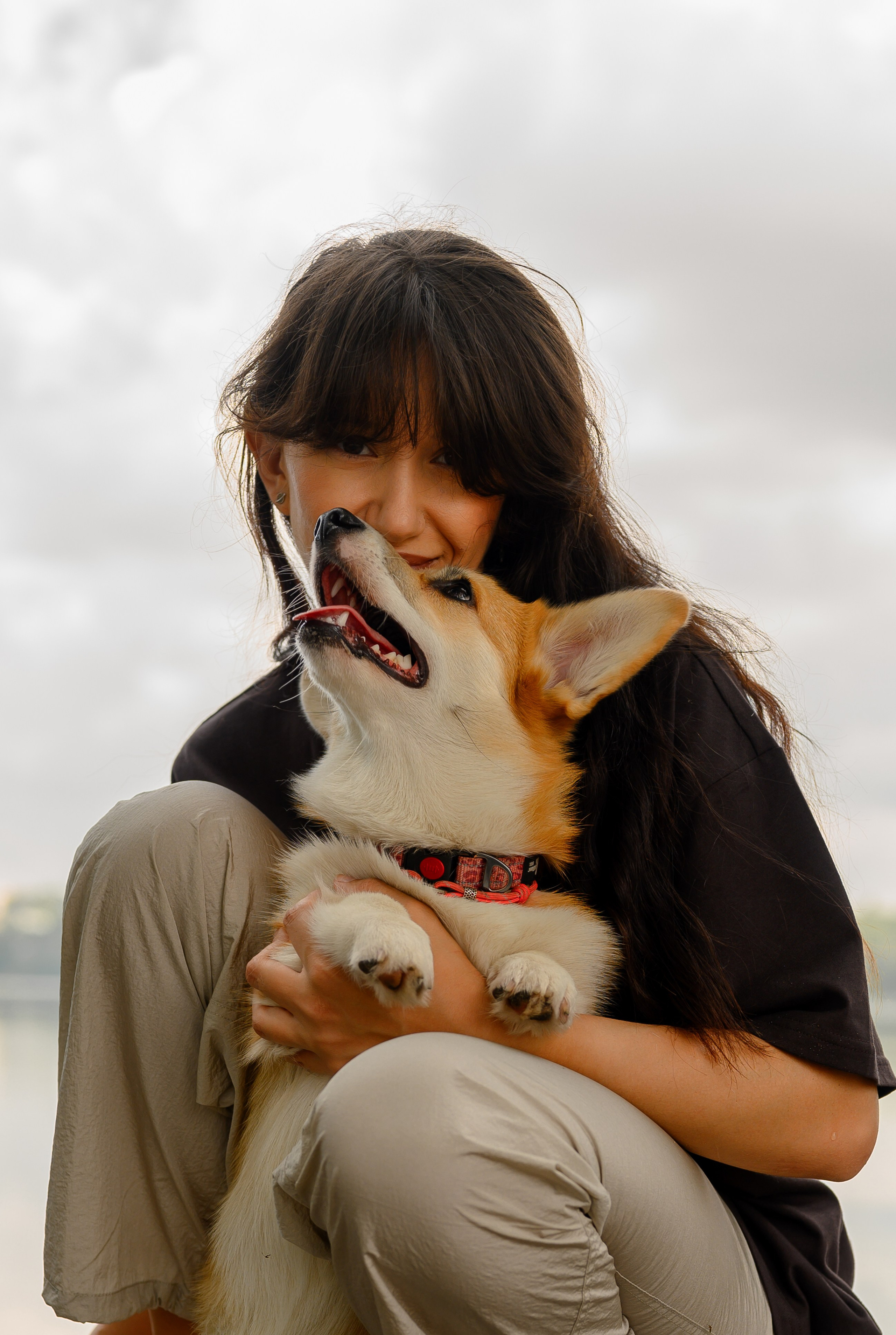 С любимым питомцем. Портретный и будуарный фотограф в Воронеже. Игорь Бабичев