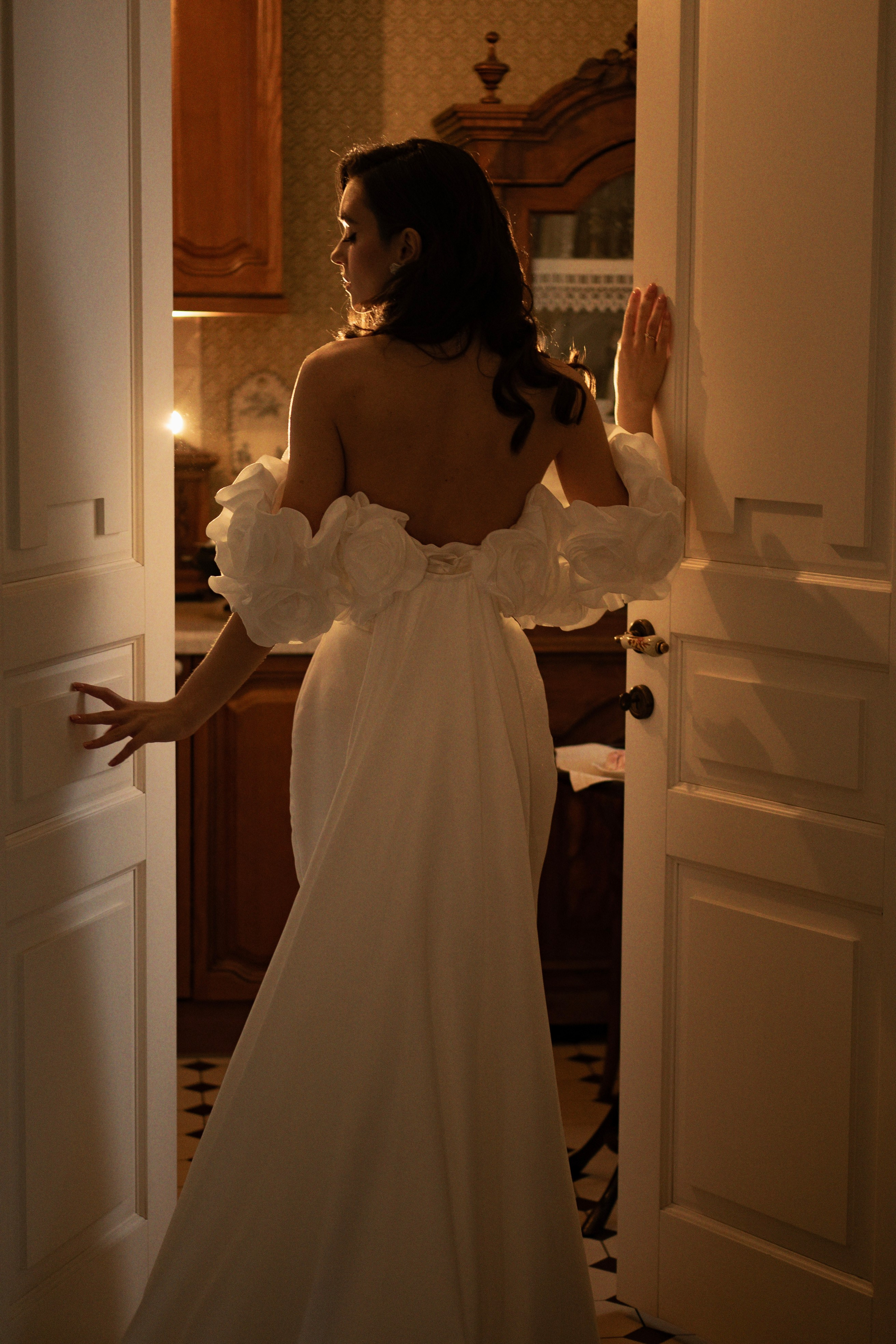 Свадебная в ретро-квартире. Фотограф Арина Шмакова