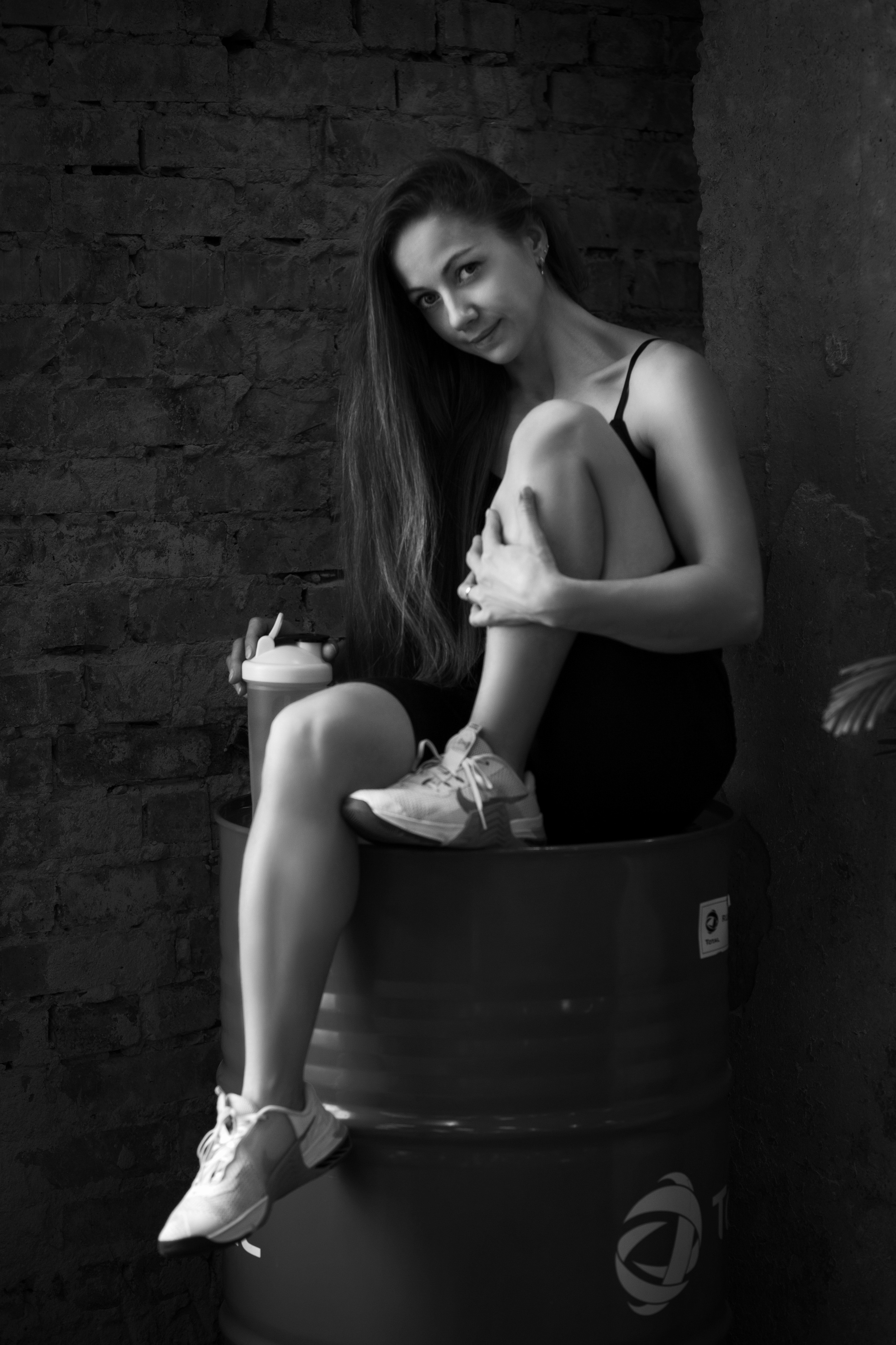 Фотосессия в спортзале