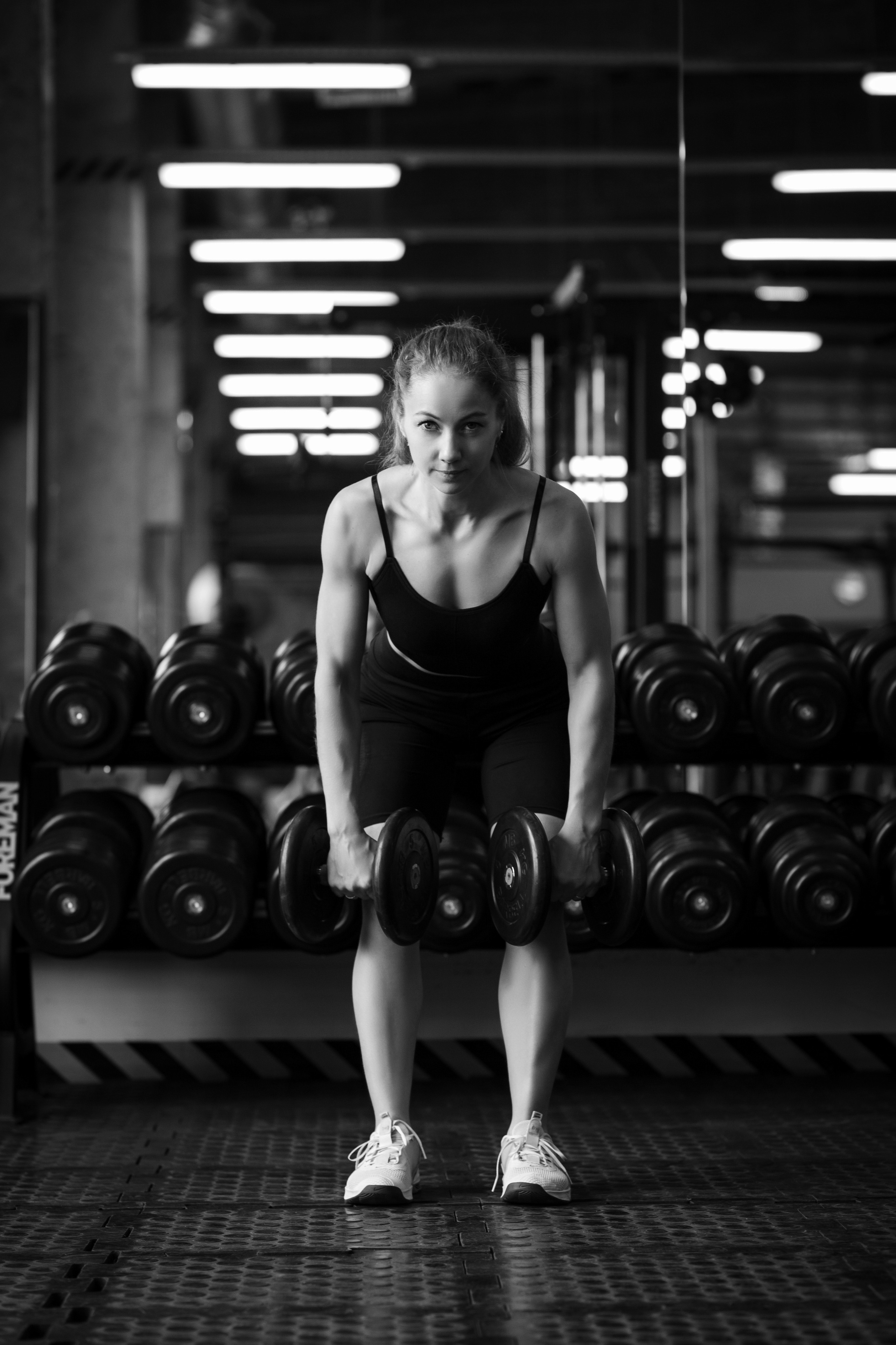 Фотосессия в спортзале