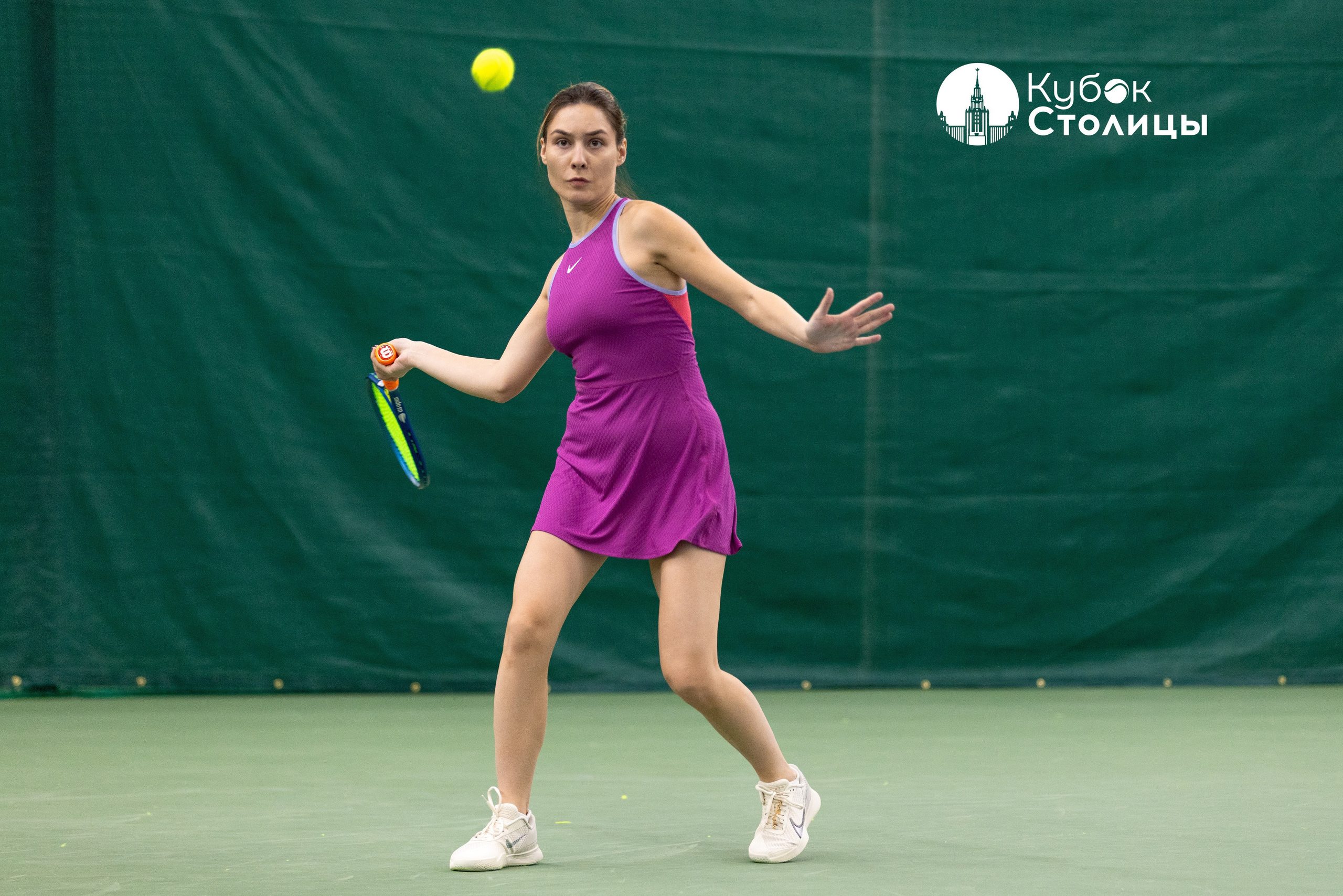 "Кубок столицы" в Лужниках, ALT Tennis // 29 декабря 2024. Спортивный фотограф Алексей Соломин