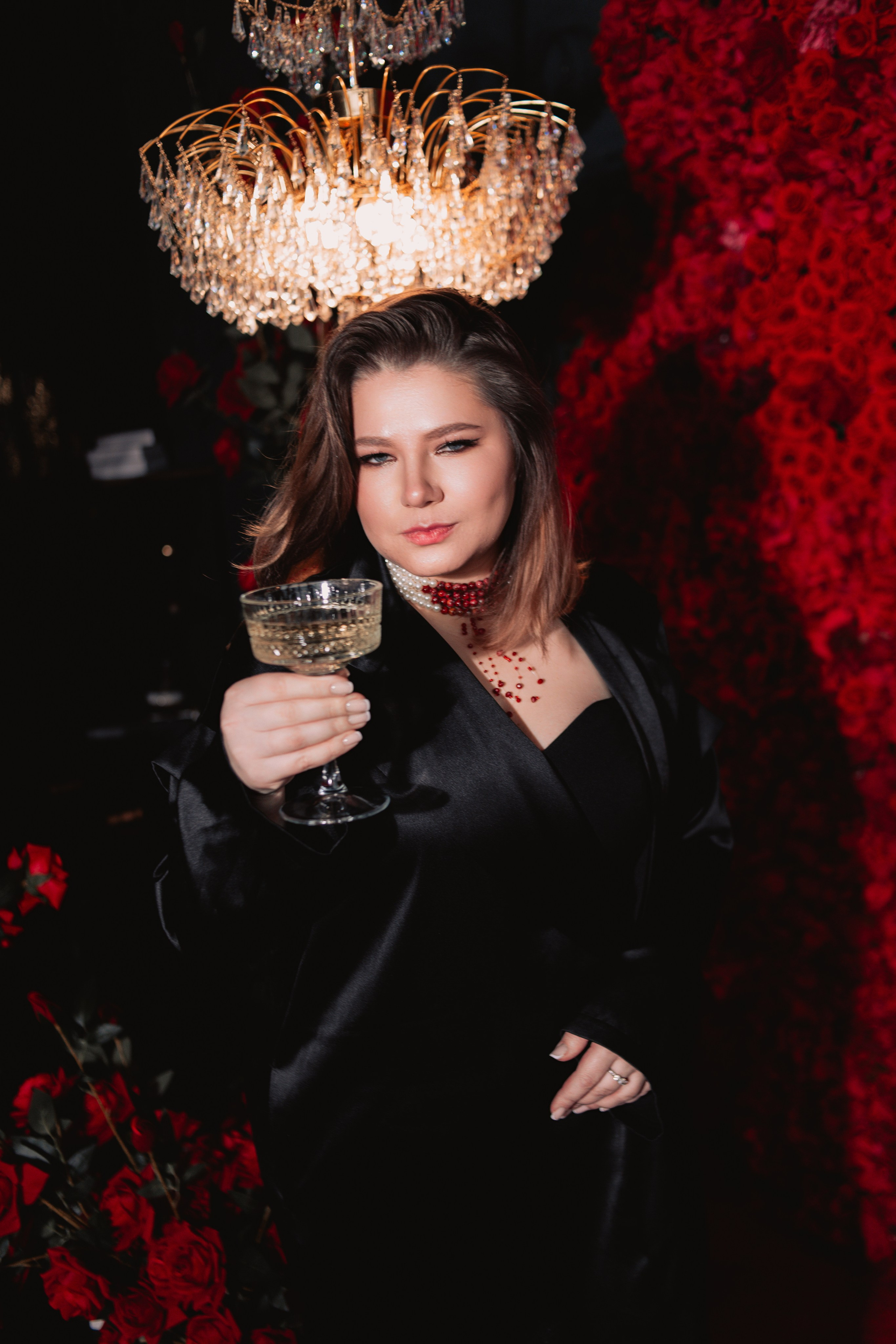 Фотосессия для девушки с бенто тортом в студии. Фотограф в Санкт-Петербурге, Анна Скворцова