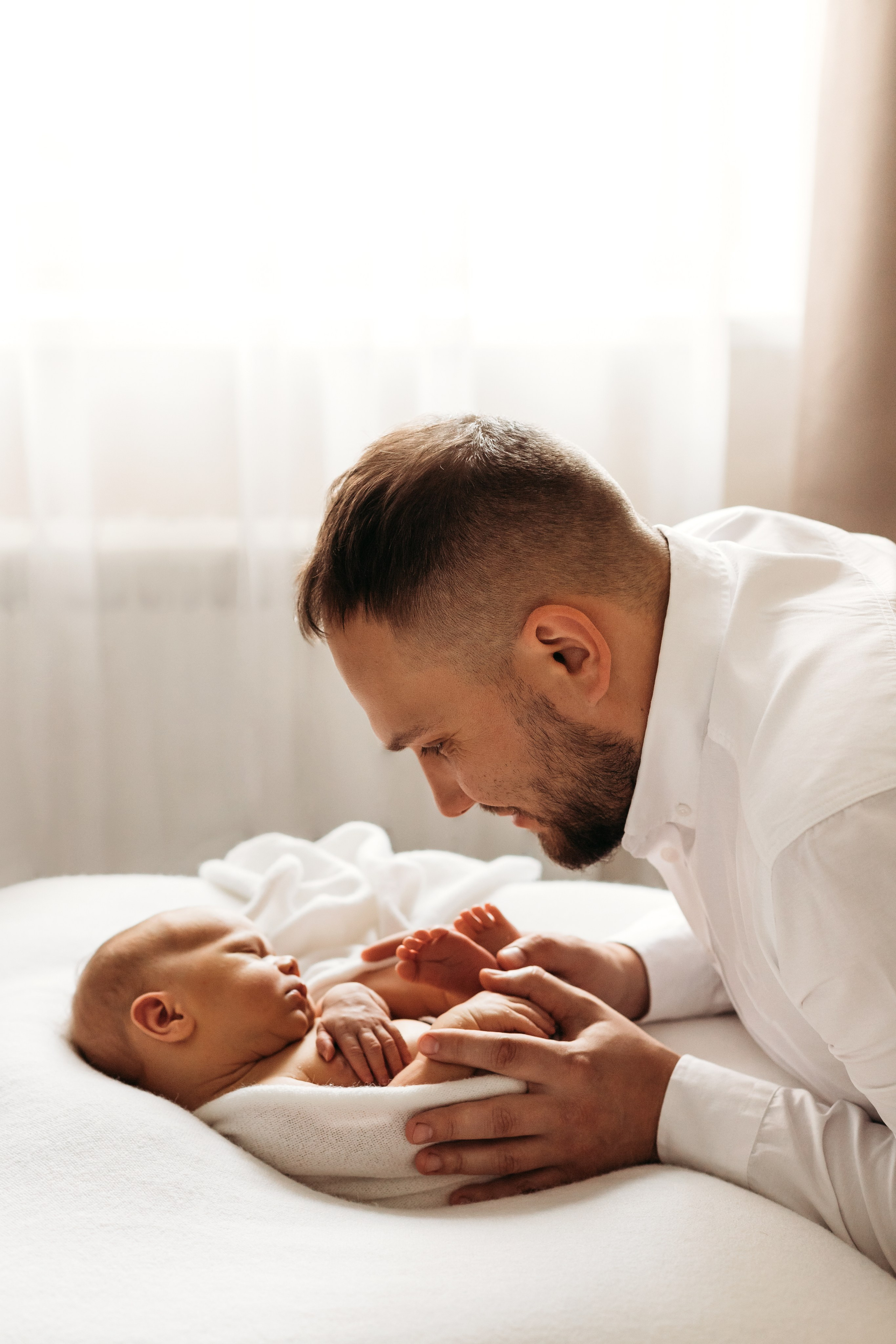 Лёва с семьей 🤍. Фотограф Новорожденных в Москве Илона Шубина