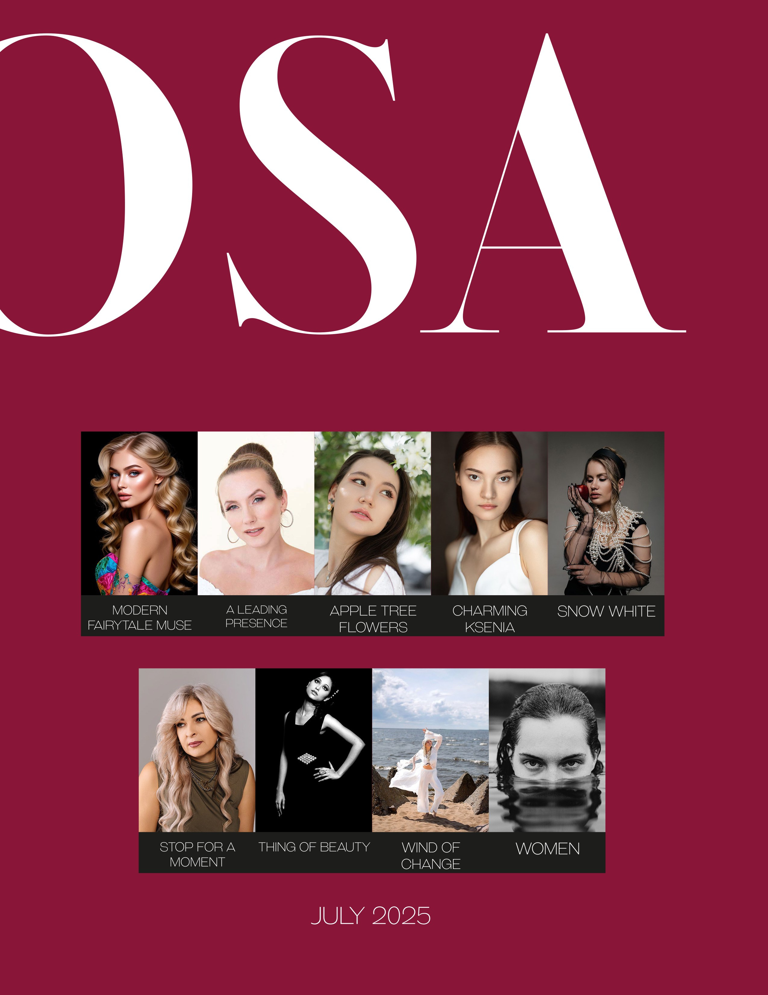 ROOSA Magazine July 2025 Issue 2, Courbevoie, France | Фотограф Ермаков Константин