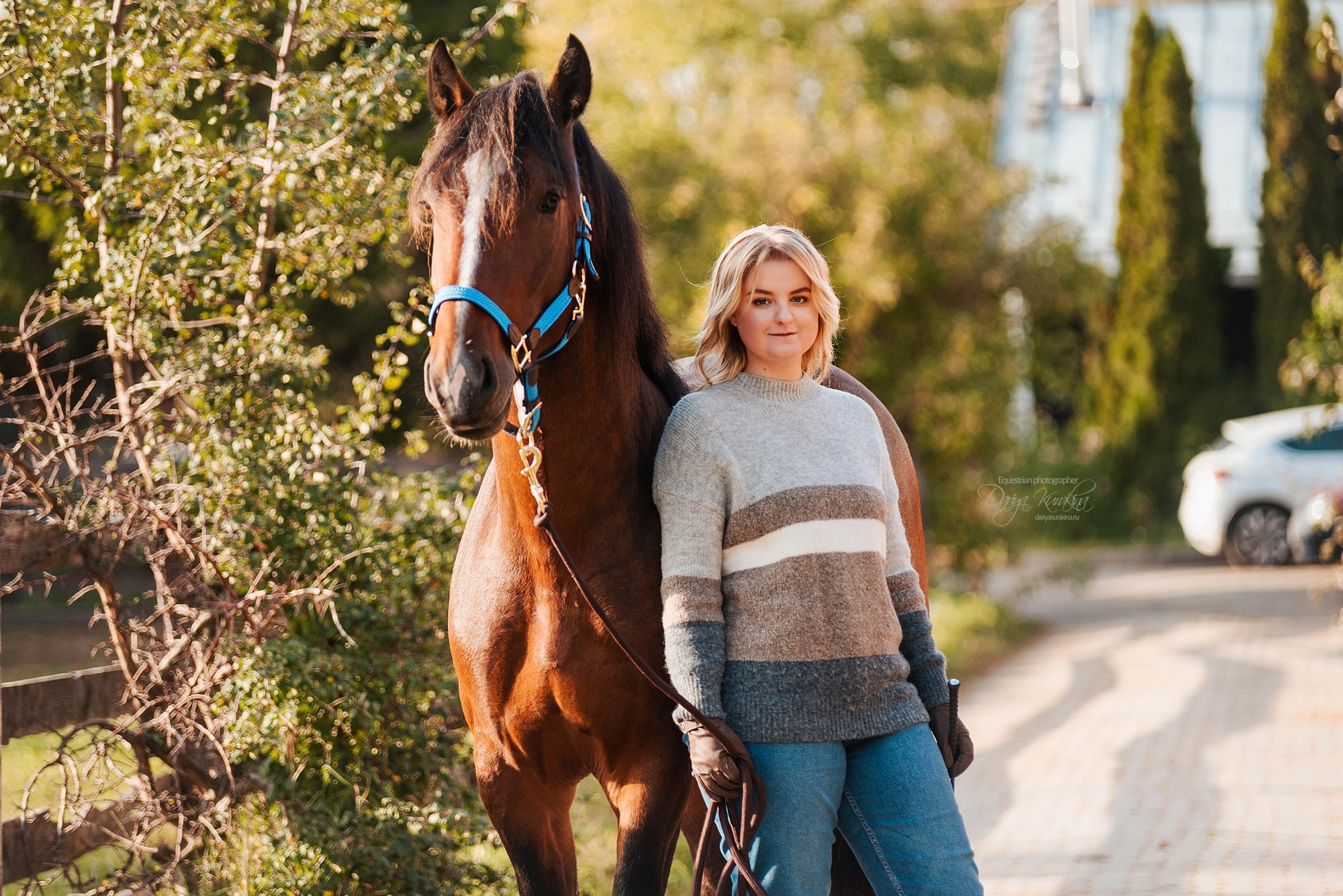 Анастасия, Татьяна и Волконский. Конный фотограф Куракина Дарья • Фотосессии с лошадьми