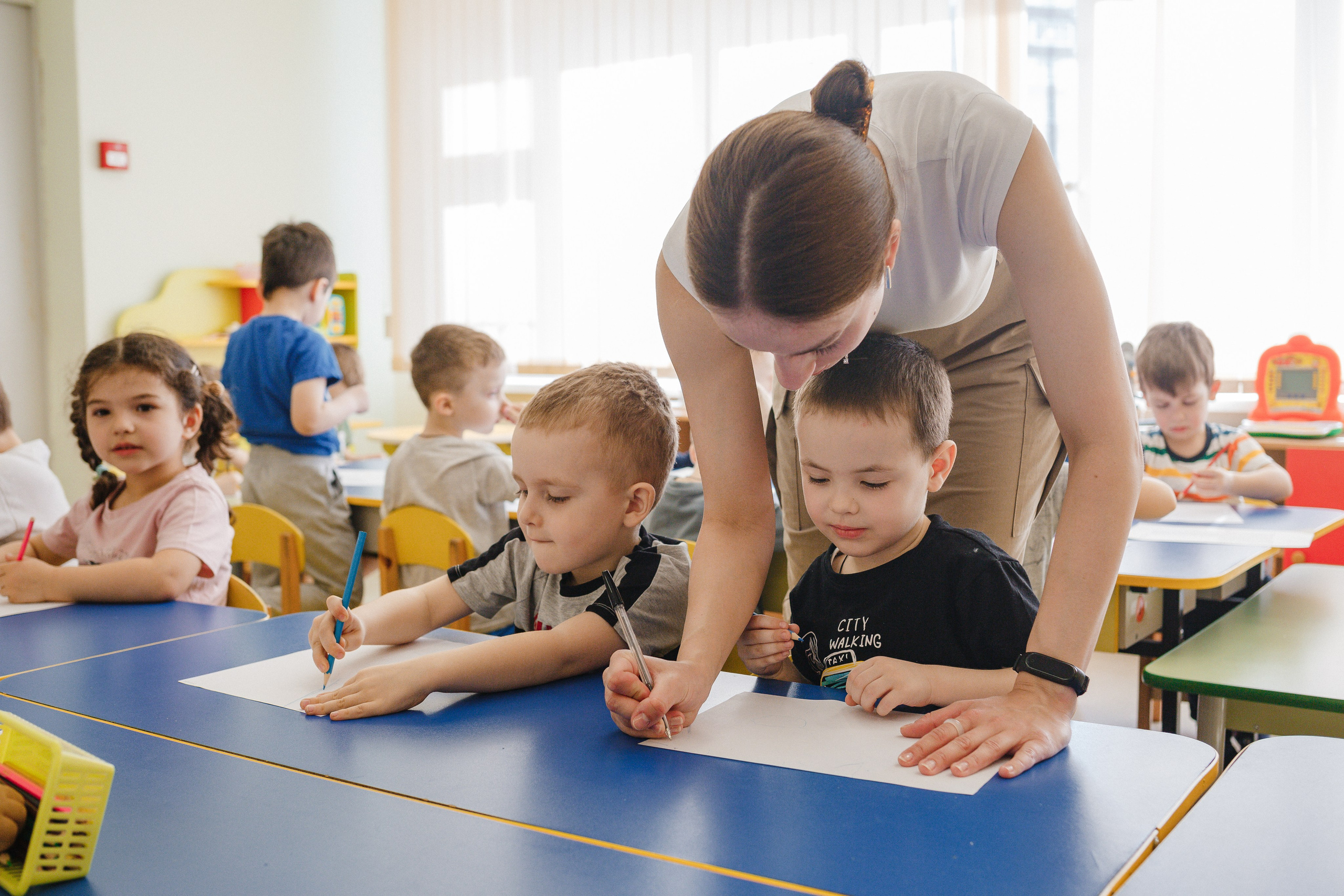 Съемка в садике. Семейный фотограф Николаева Ольга