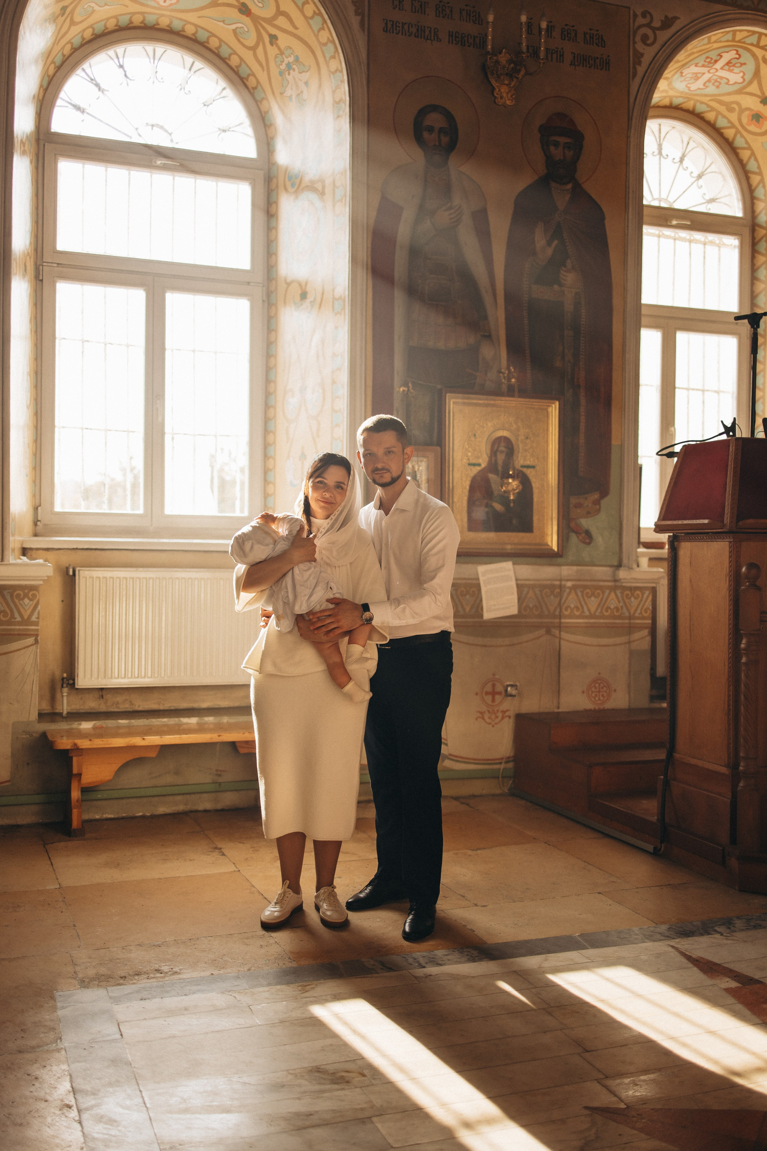Крещение Егора. Фотограф Анастасия Бобылева, Москва и Московская область