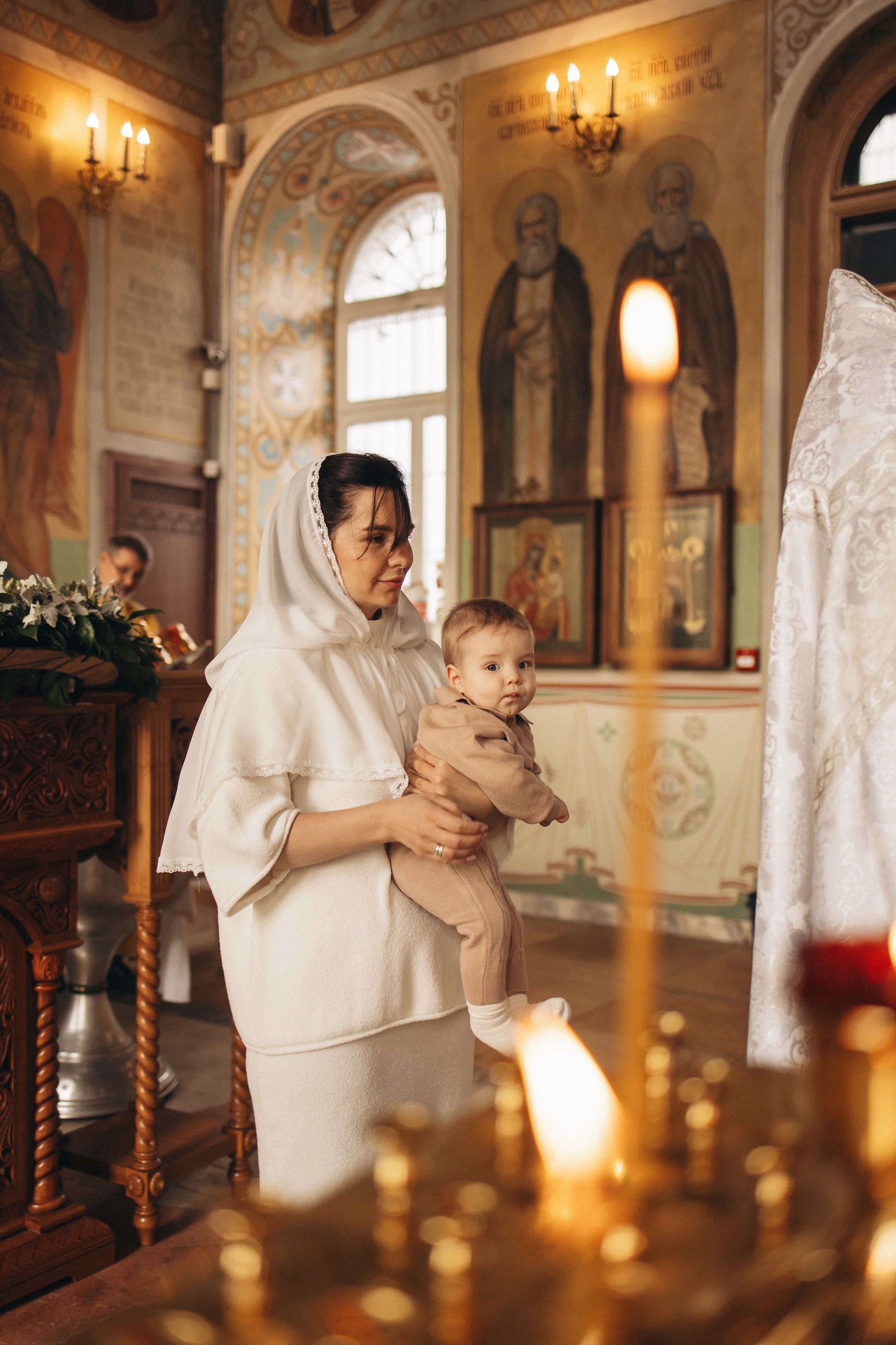 Крещение Егора. Фотограф Анастасия Бобылева, Москва и Московская область