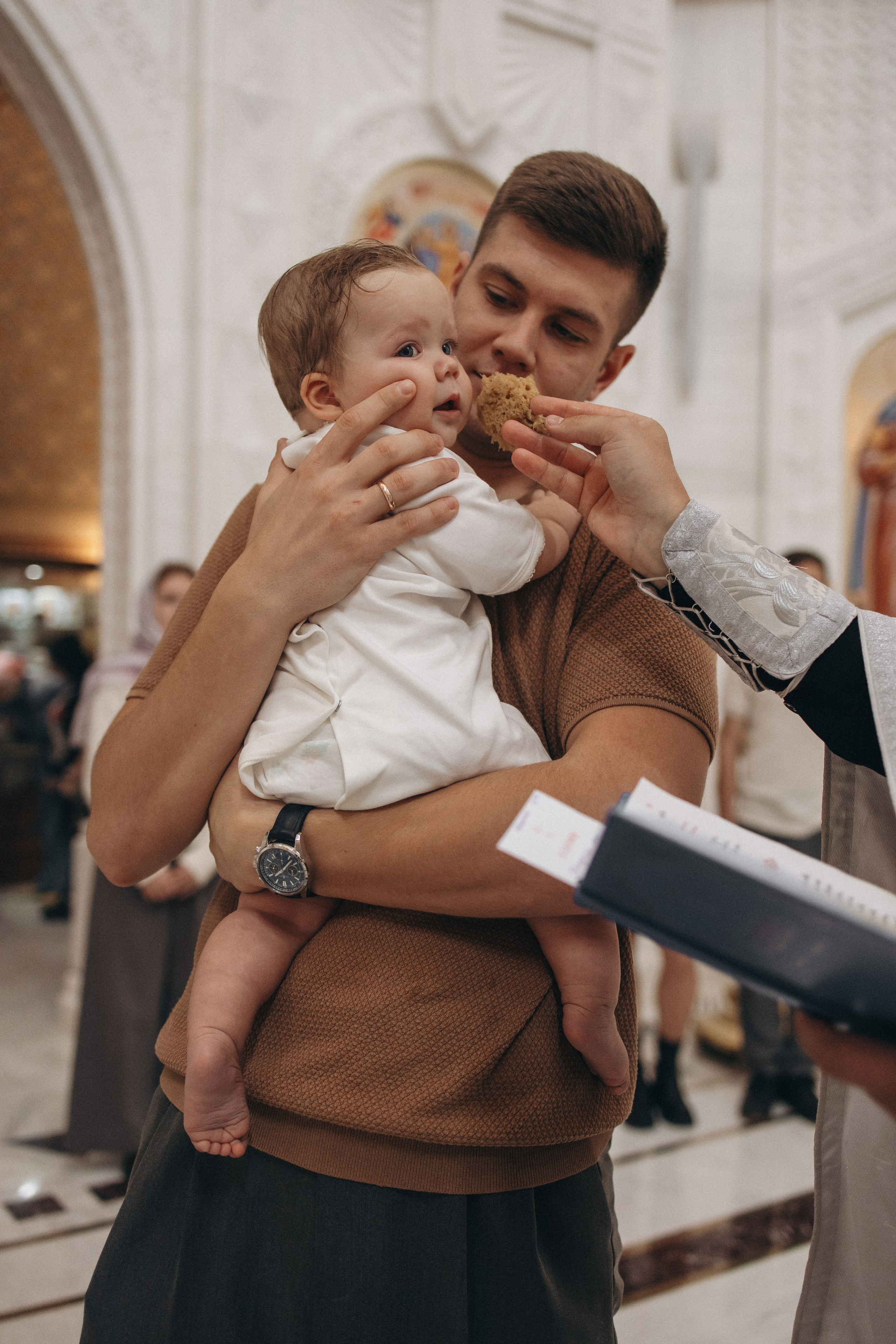 Крещение Григория. Фотограф Анастасия Бобылева, Москва и Московская область