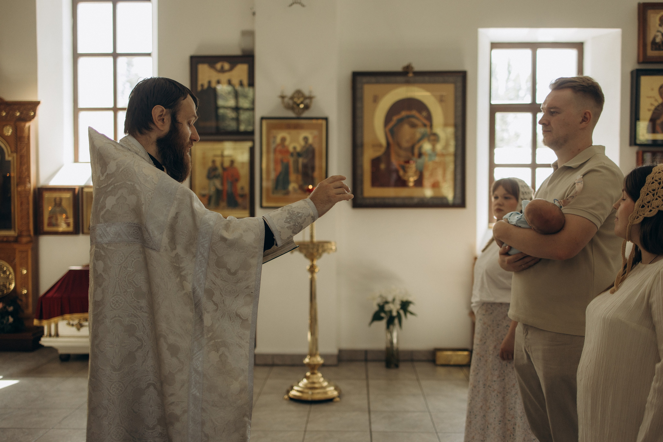 Крещение Демьяна. Фотограф Анастасия Бобылева, Москва и Московская область