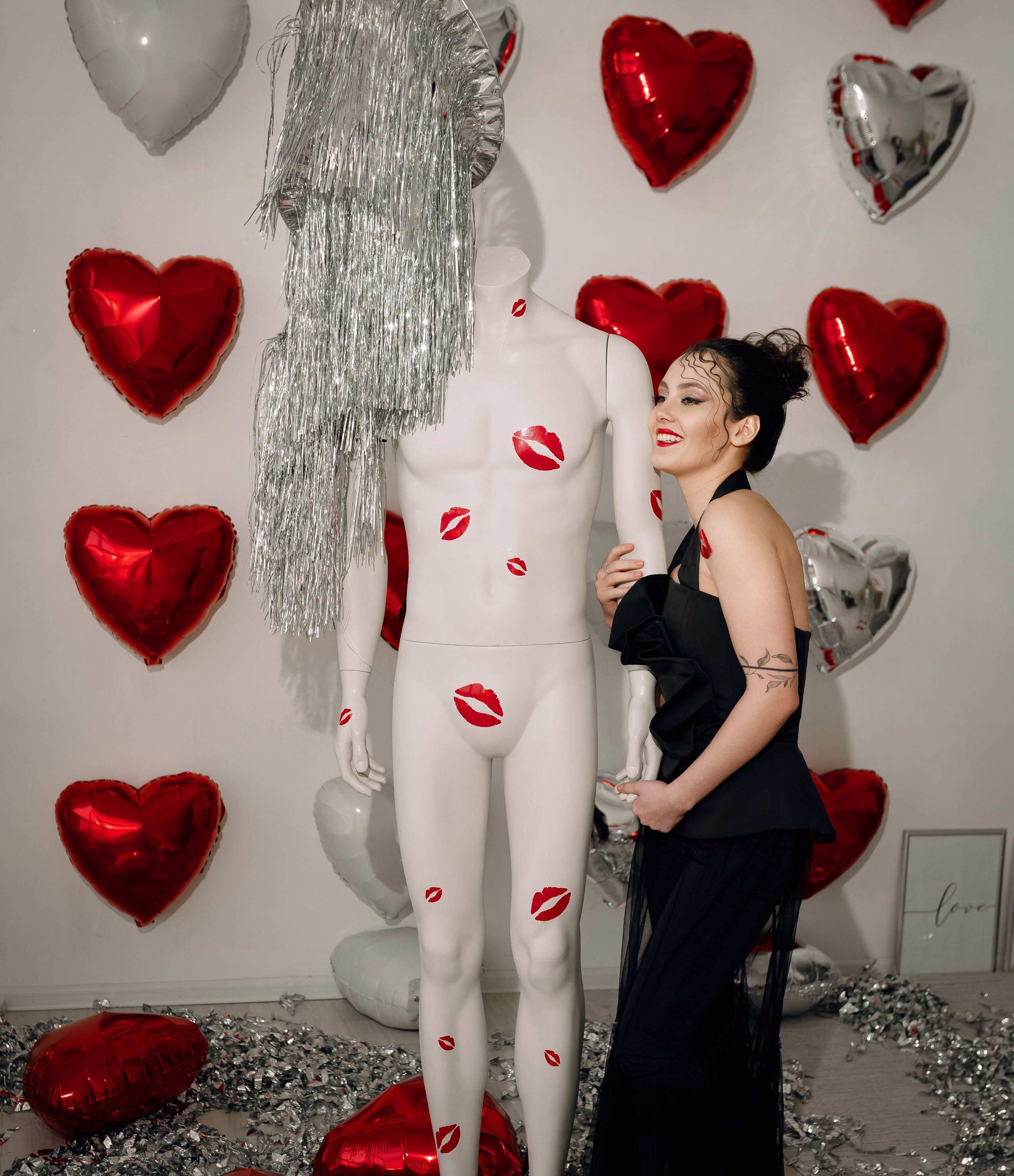 Фотосессия в студии на 14 февраля. Фотограф Ким Наталья в Красноярске