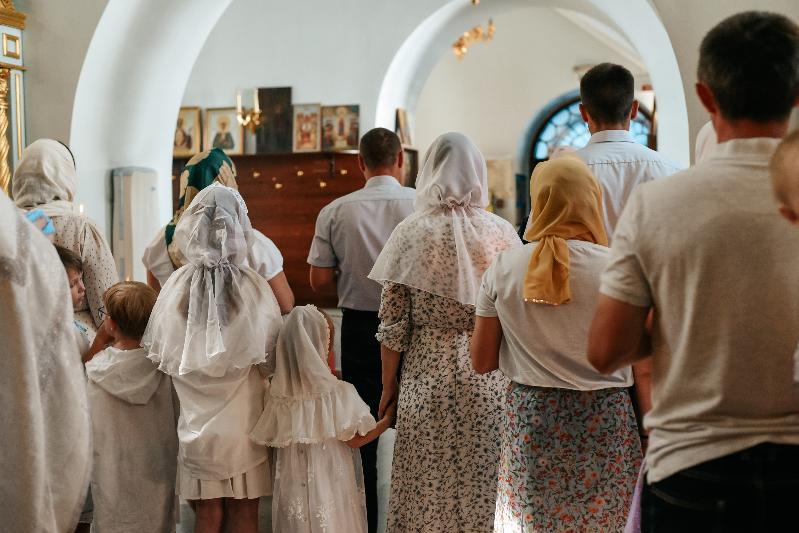 Крещение в Храме в честь иконы Божией Матери. Фотограф Анастасия Гурьянова в Тюмени и Ялуторовске