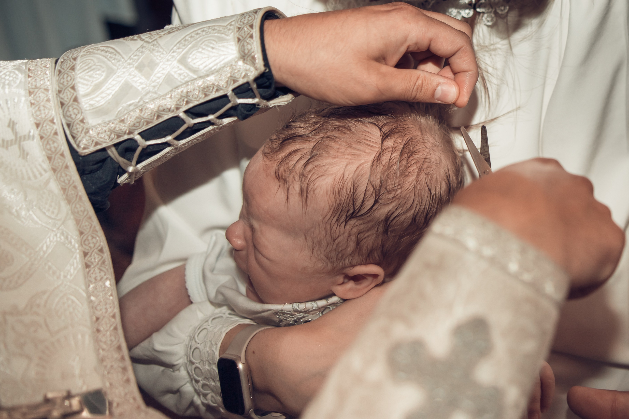 Таинство Крещения Матвея. Спасо-Преображенский храм (Спаса на Яру). Семейный фотограф в Рязани и Рязанской области