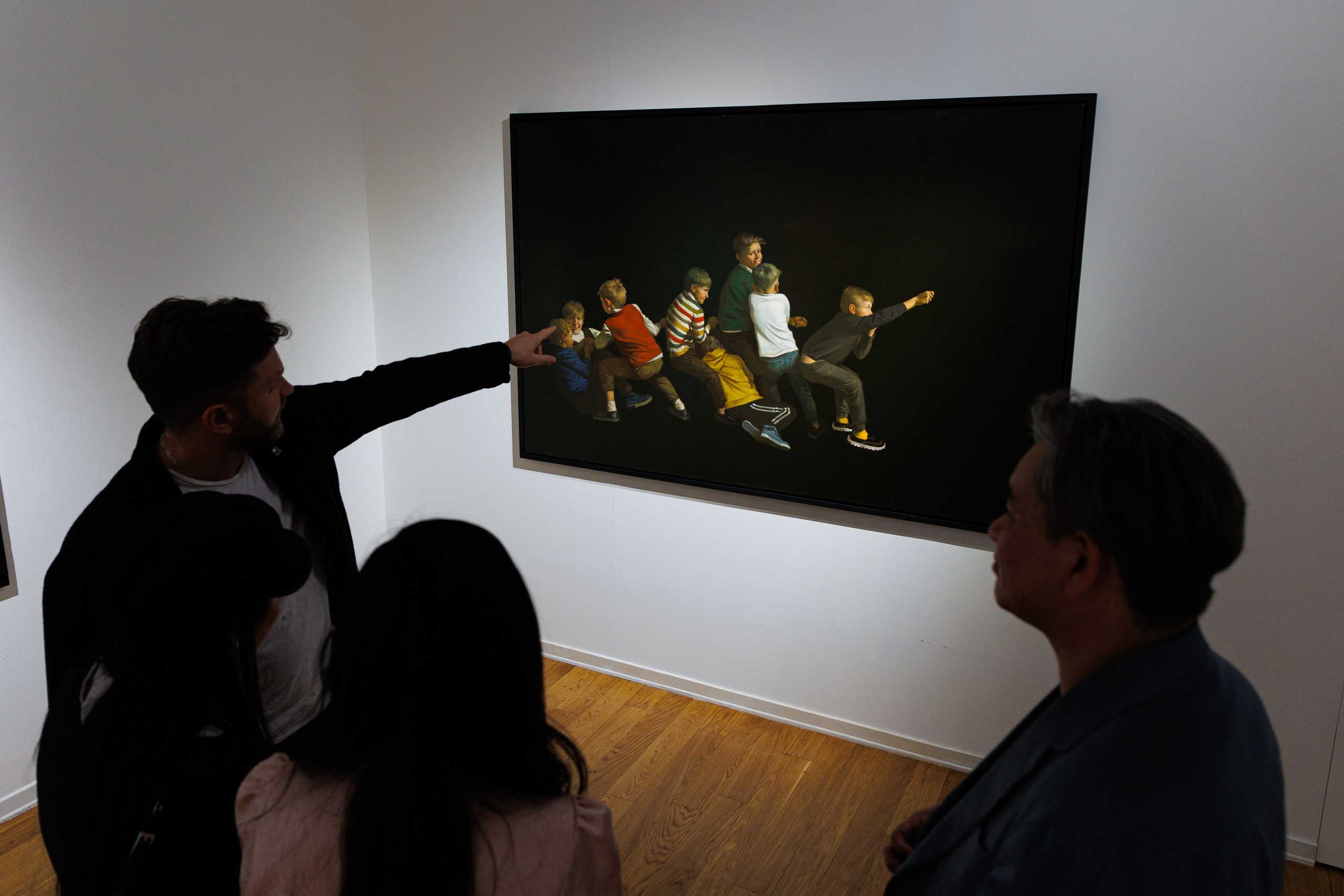 Открытие выставки | Центр современного искусства № 9. Репортажный фотограф Семён Борисов | Москва